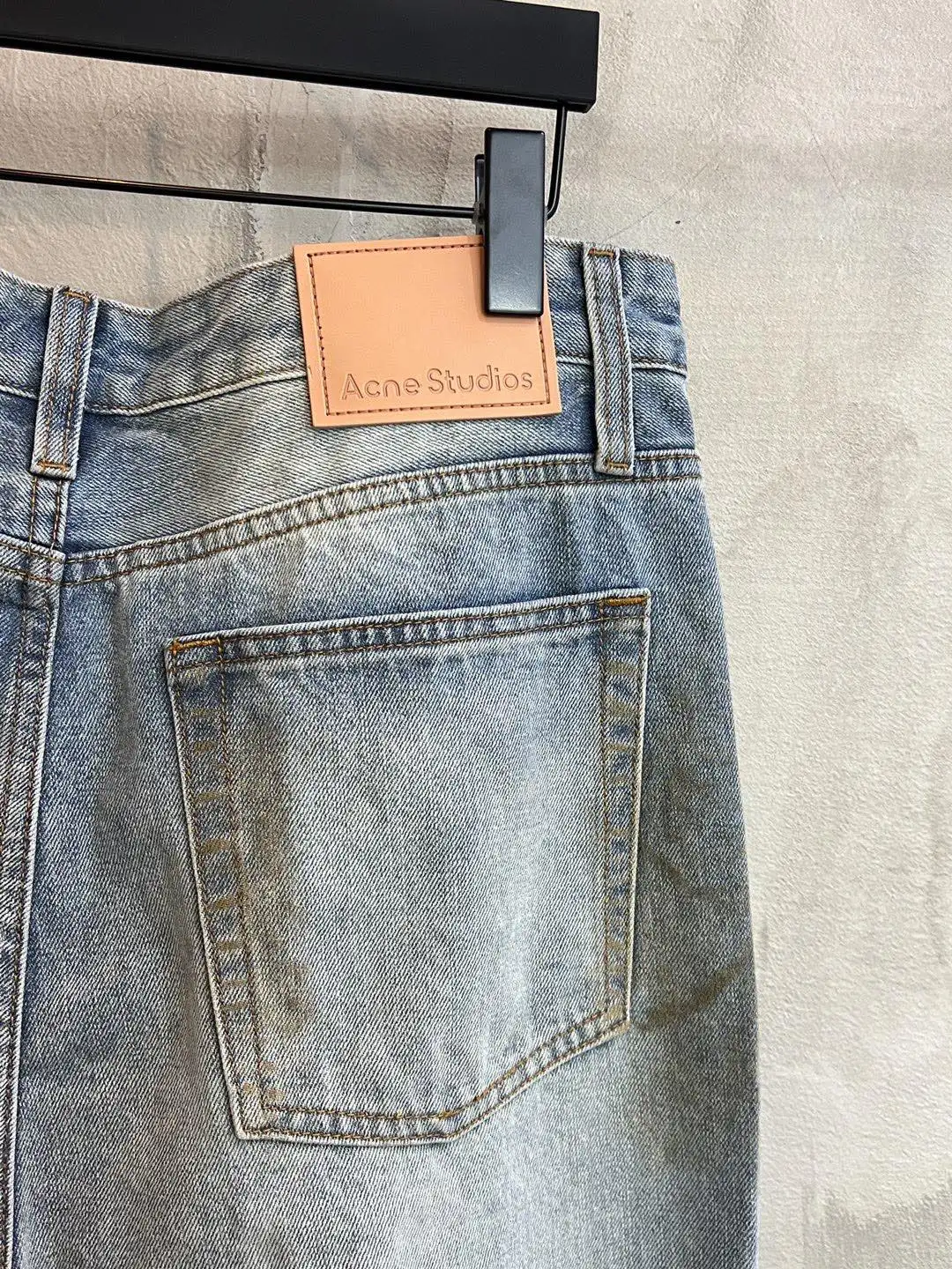Acne Studios 2021 Loose-Fit Distressed Jeans D21520563 — view 24