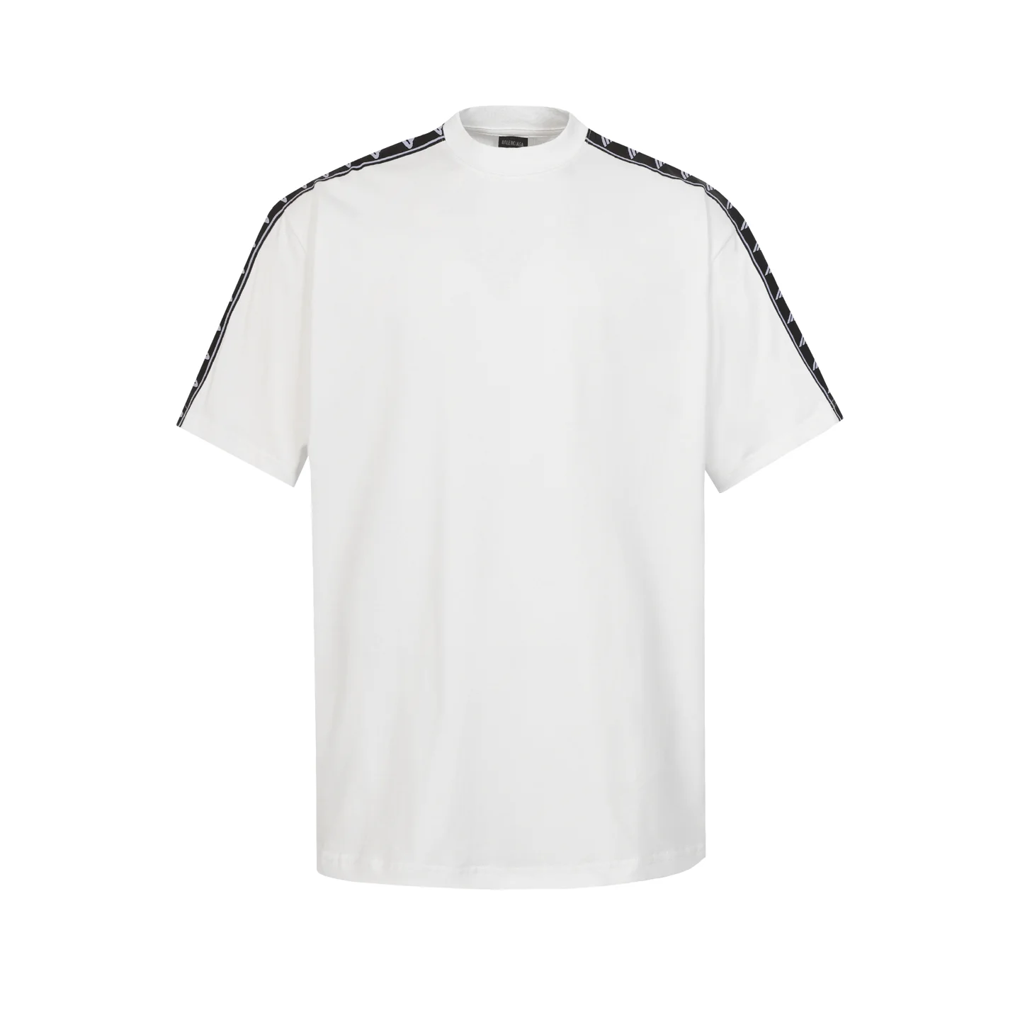 Logo-Tape Cotton-Jersey T-Shirt D14518737