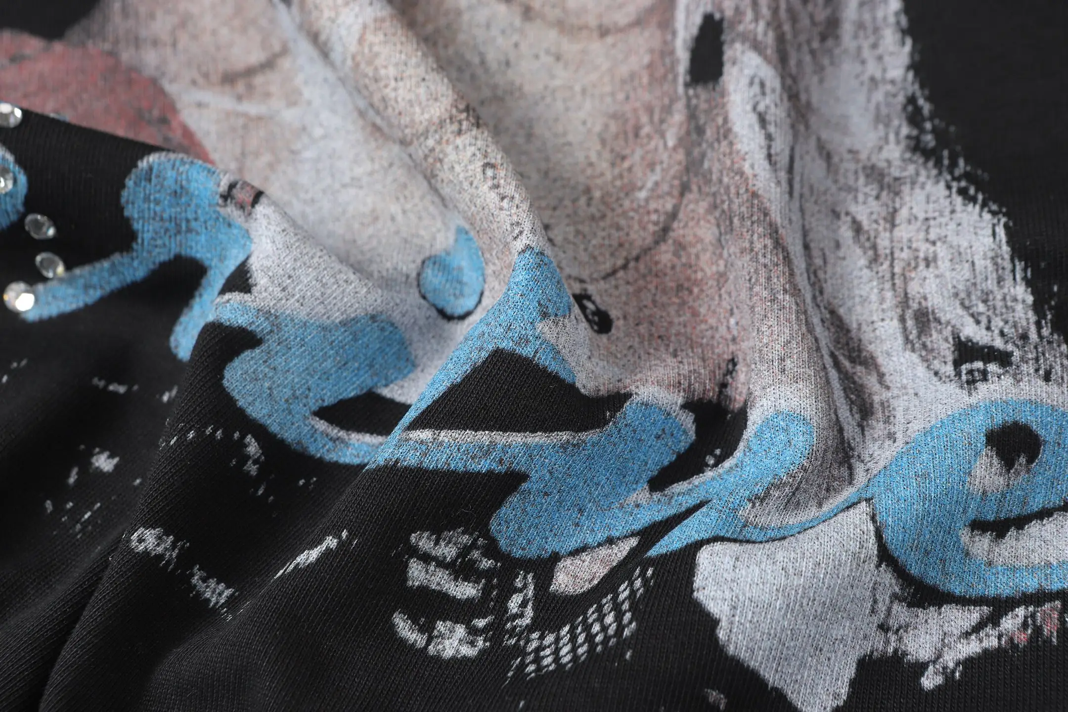 Britney Spears Graphic Print Oversized T-Shirt D15518746 — view 7