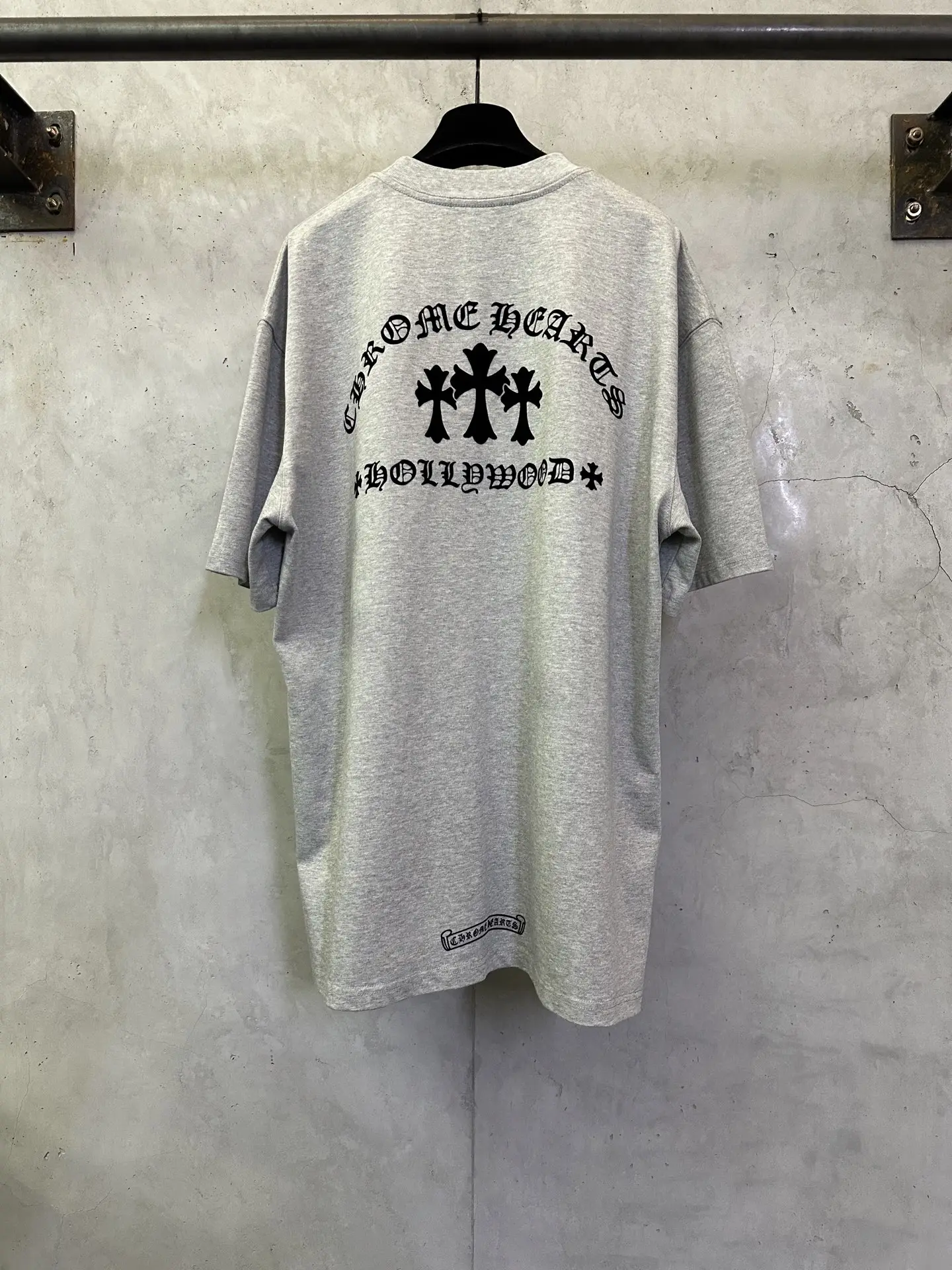 Logo-Print Heavyweight Cotton T-Shirt D17511568 — view 2