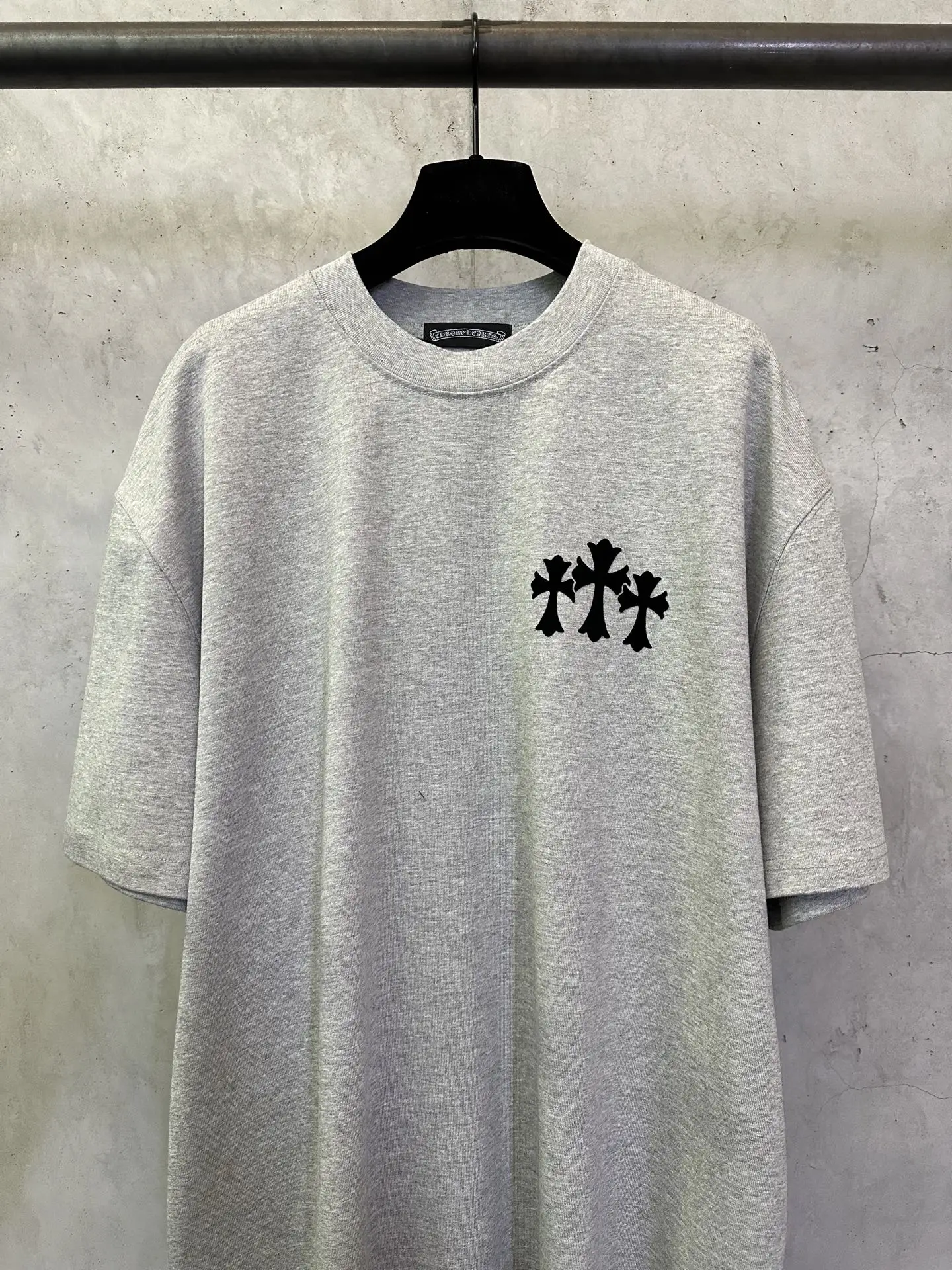 Logo-Print Heavyweight Cotton T-Shirt D17511568 — view 3