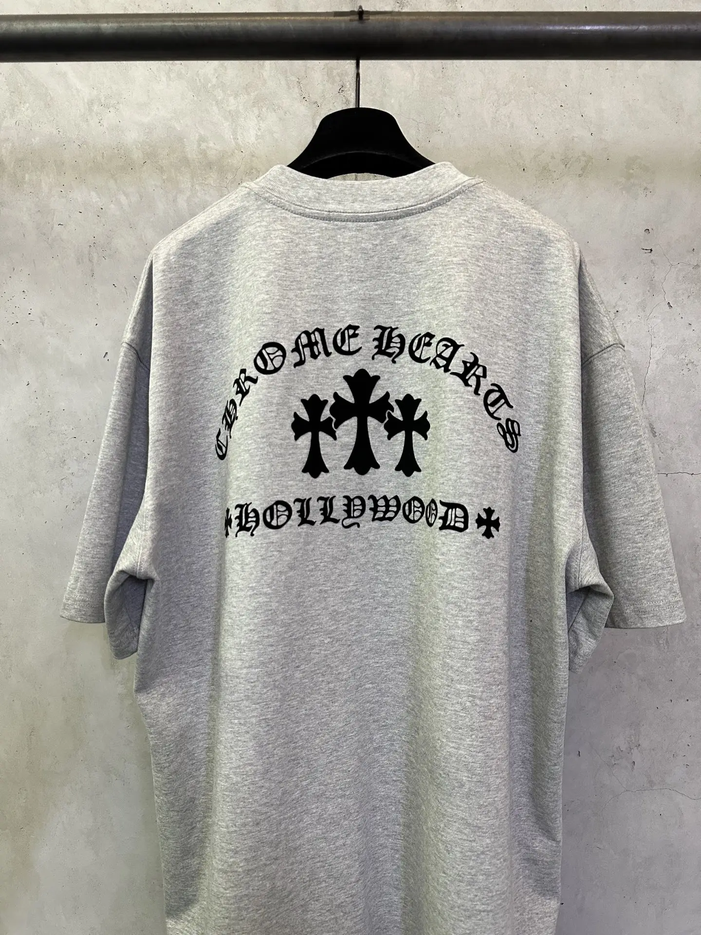 Logo-Print Heavyweight Cotton T-Shirt D17511568 — view 5