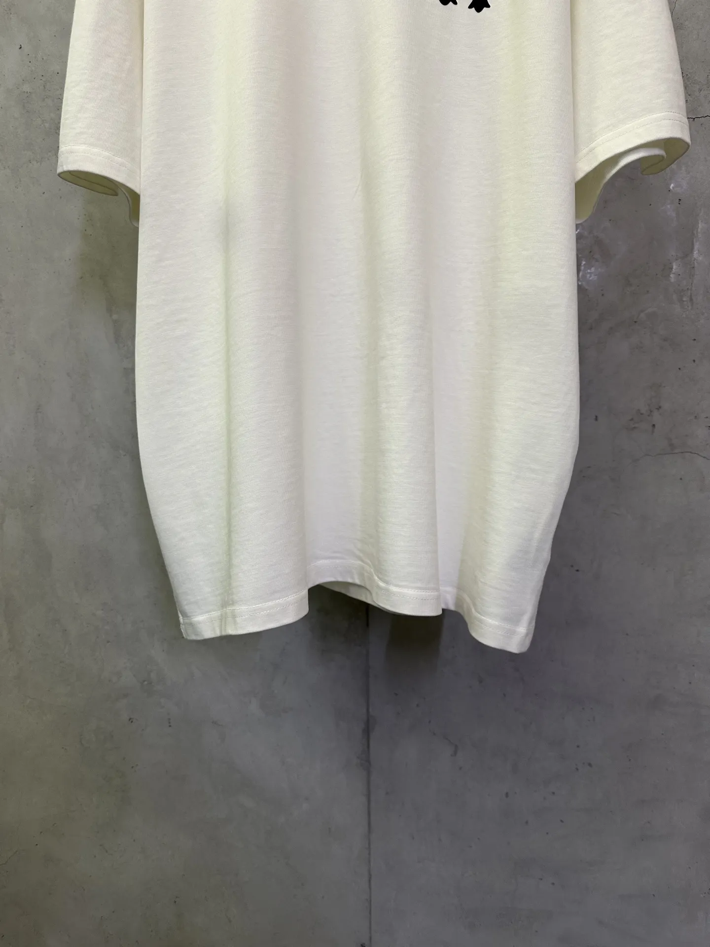Cross Flocked Logo Cotton T-Shirt D17511569 — view 4