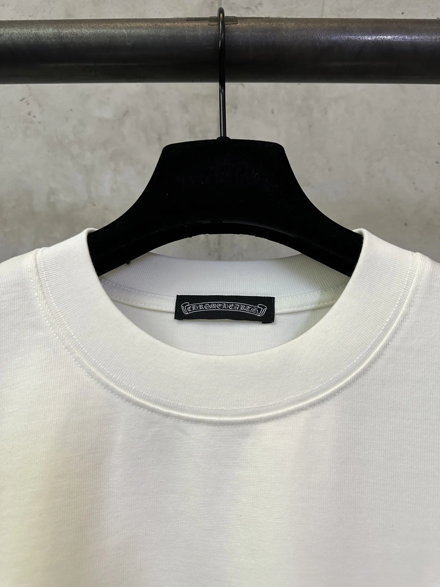 Cross Flocked Logo Cotton T-Shirt D17511569 — view 7