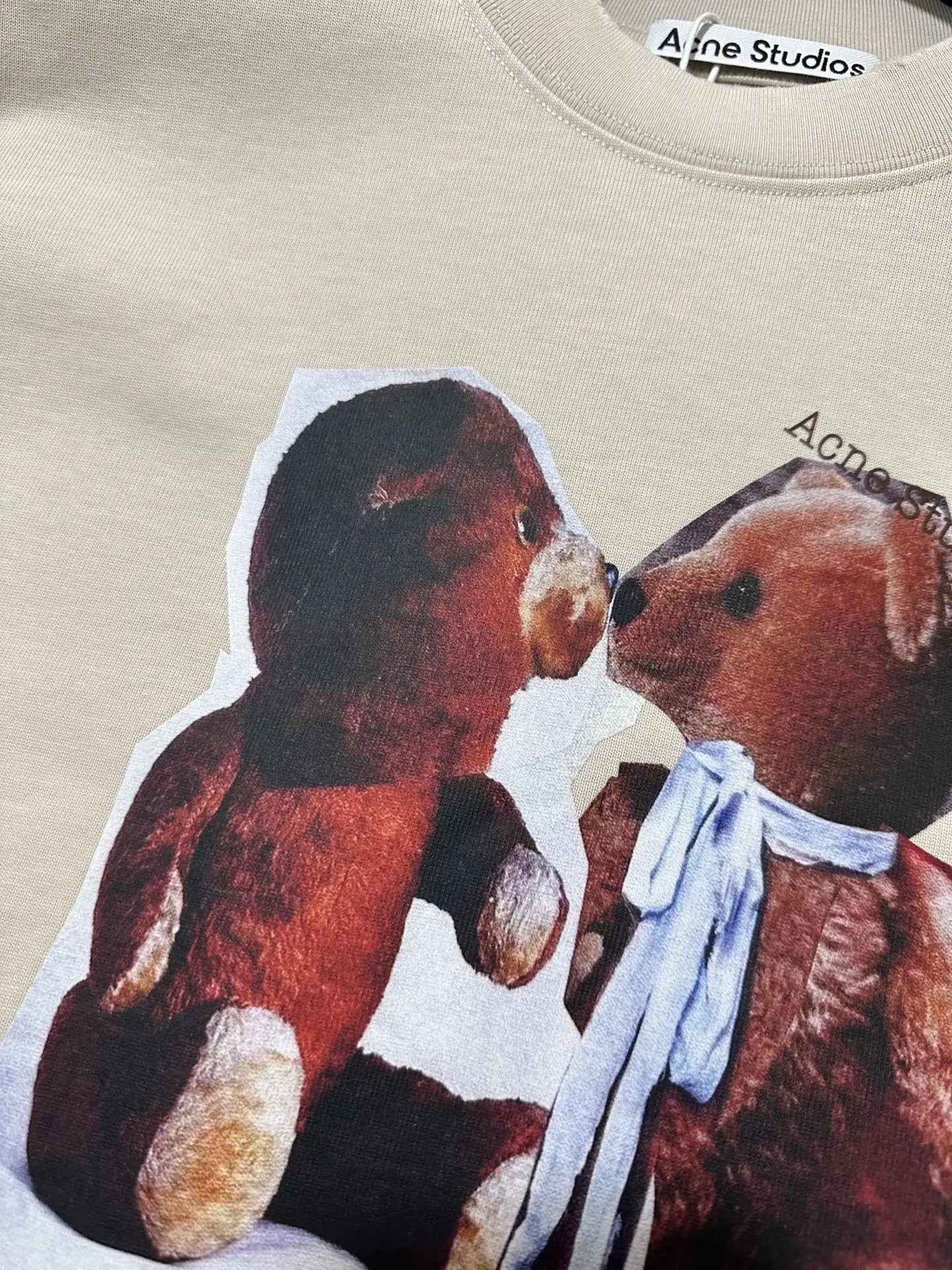 Bear Graphic Heavyweight Cotton T-Shirt D18011338 — view 6
