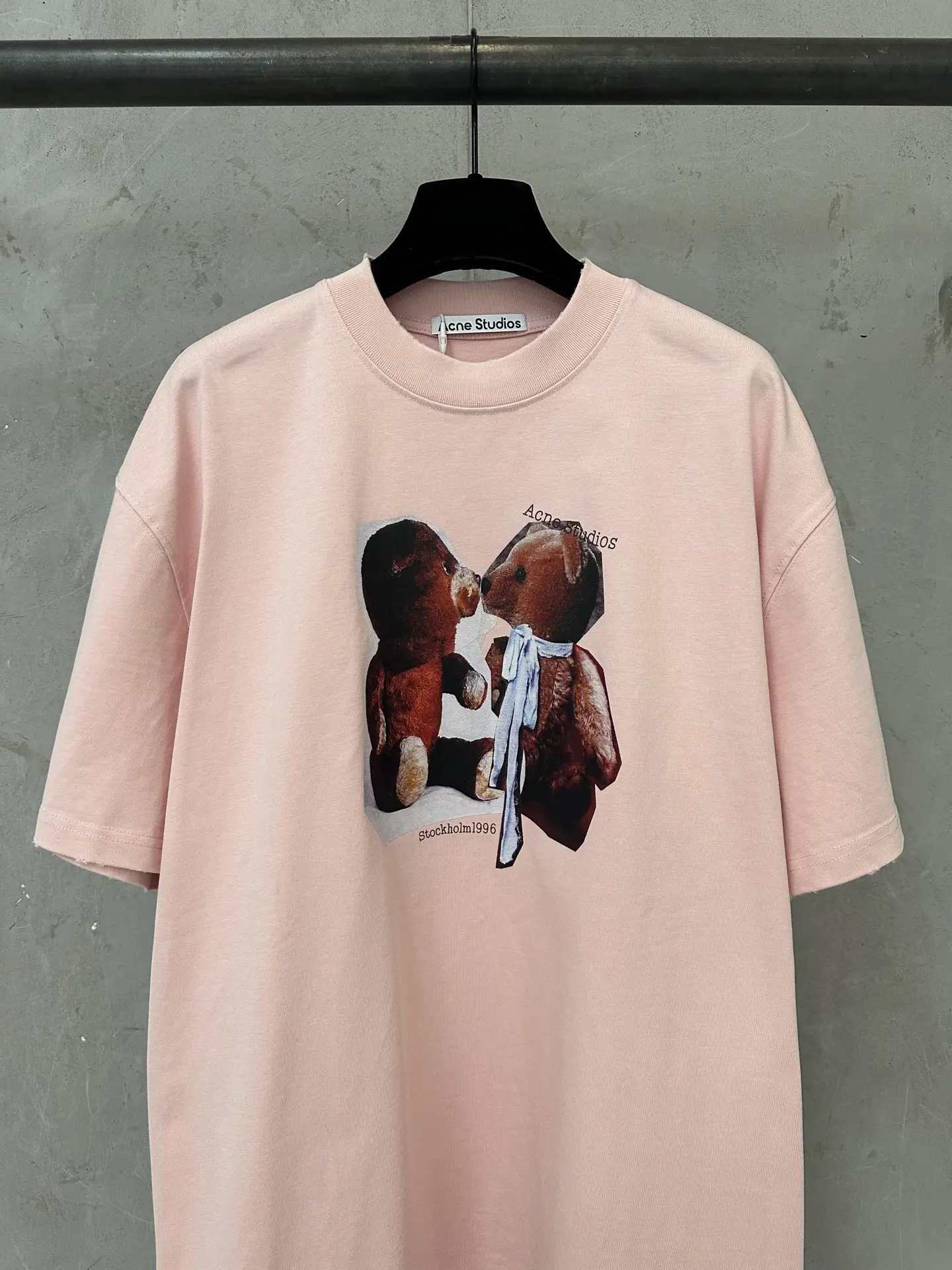 Bear Print Heavyweight Cotton T-Shirt D18011337 — view 3