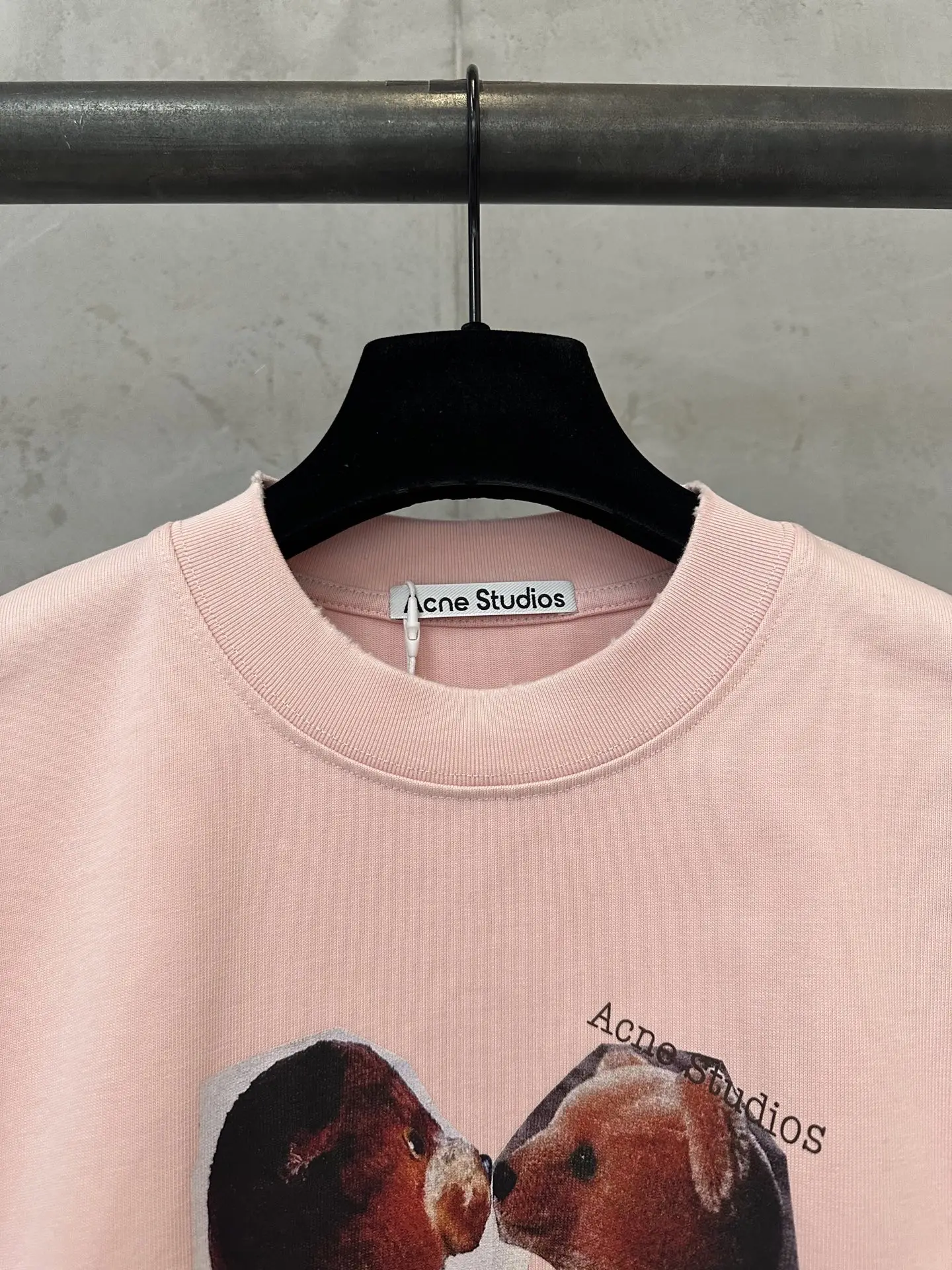 Bear Print Heavyweight Cotton T-Shirt D18011337 — view 5