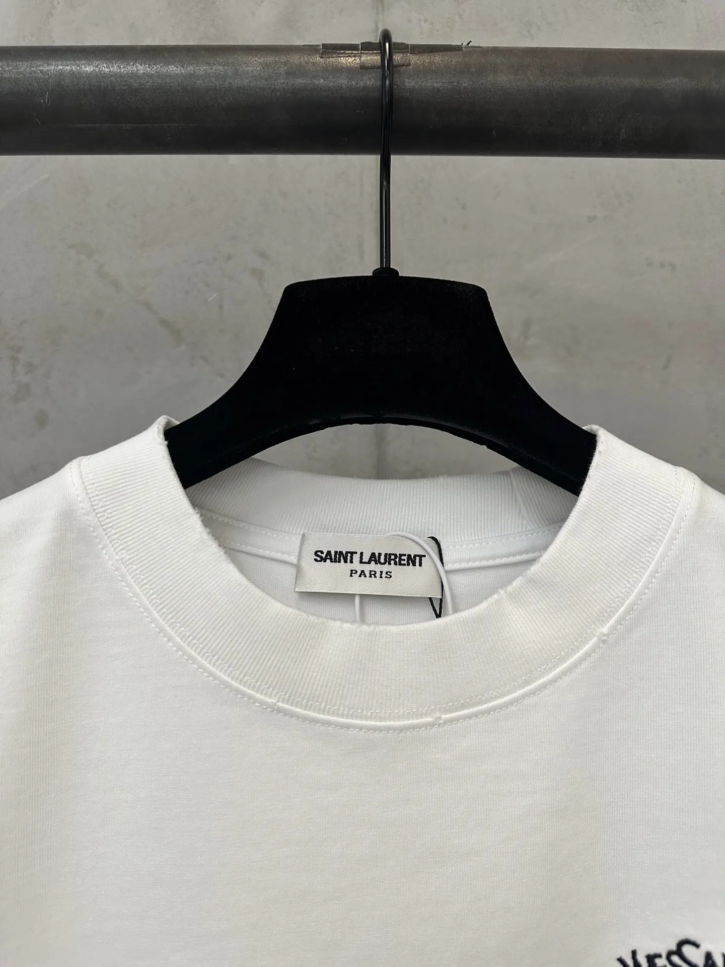 Logo Embroidered Heavyweight Cotton T-Shirt D19011349 — view 5