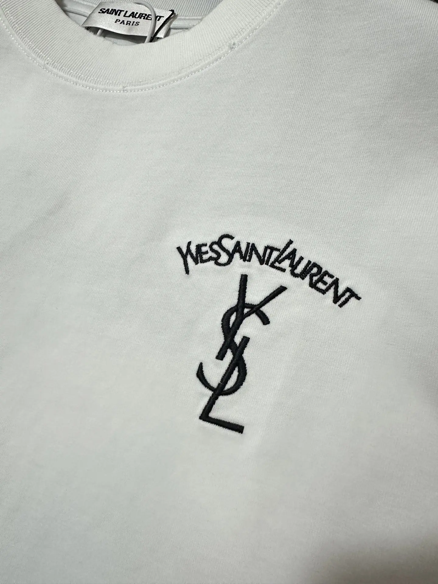 Logo Embroidered Heavyweight Cotton T-Shirt D19011349 — view 6