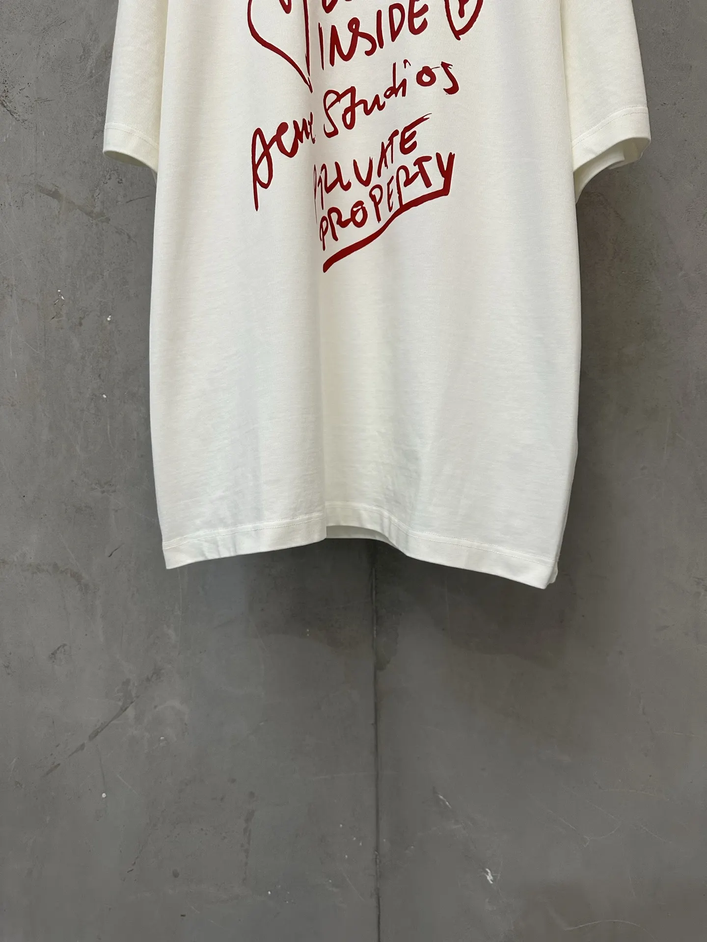 Acne Studios Love Inside Graphic T-Shirt D19023717 — view 4