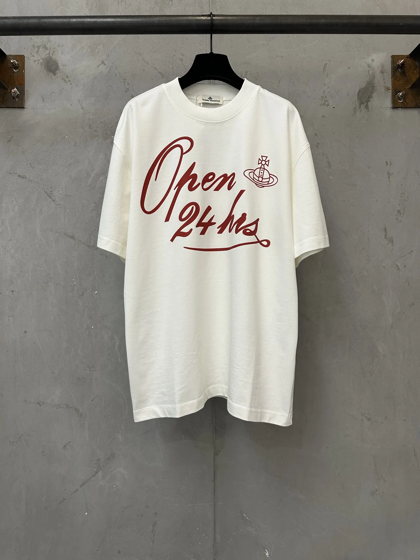 Orb Logo Graphic Print Cotton T-Shirt D19023720