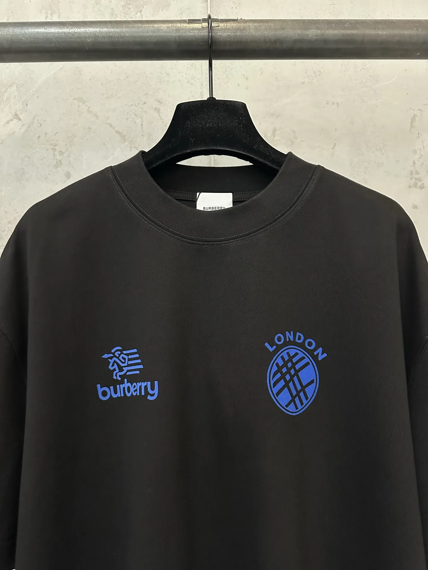Logo Print Heavyweight Cotton T-Shirt D19023722 — view 5