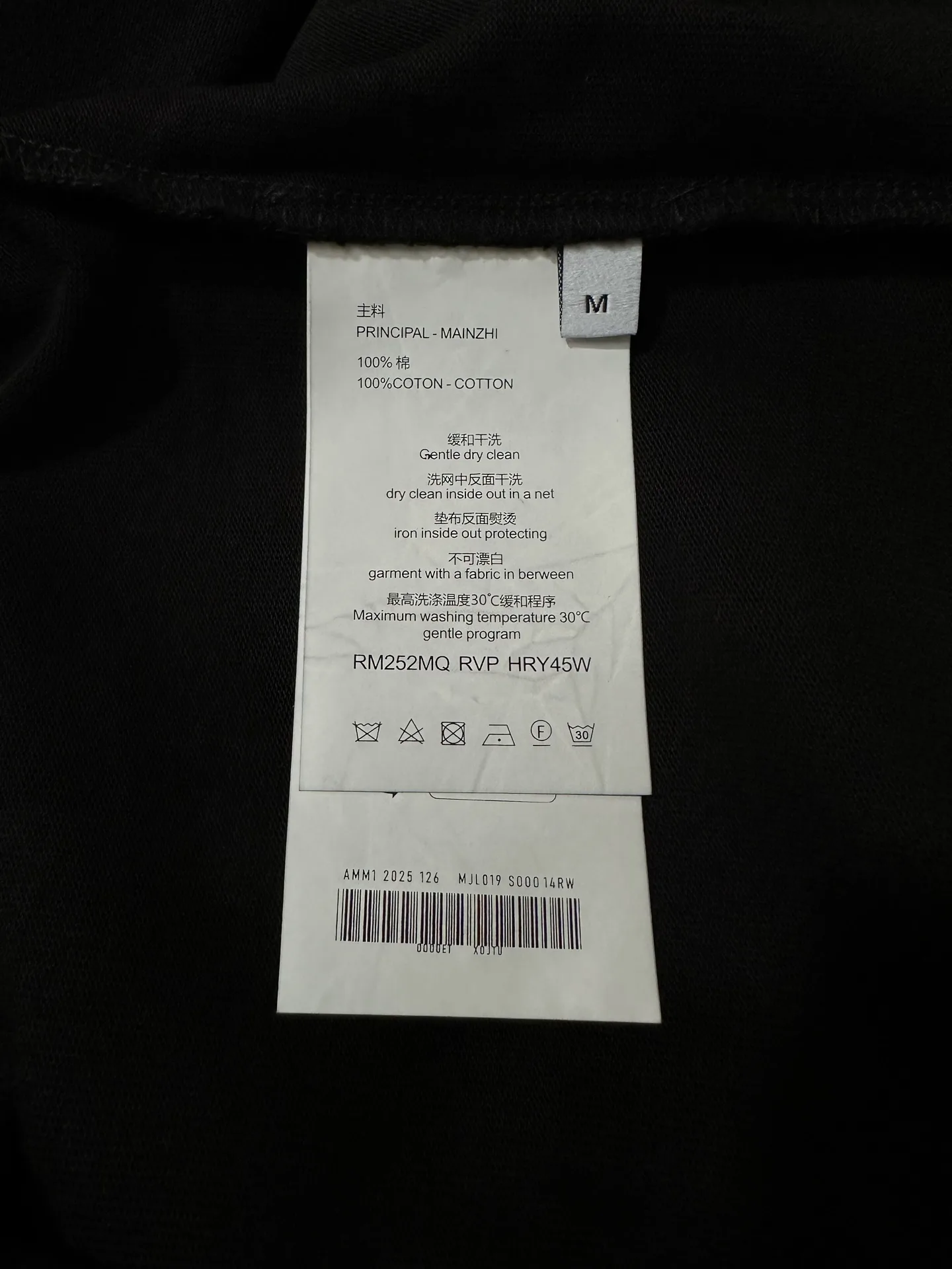 Logo Print Heavyweight Cotton T-Shirt D19023722 — view 10