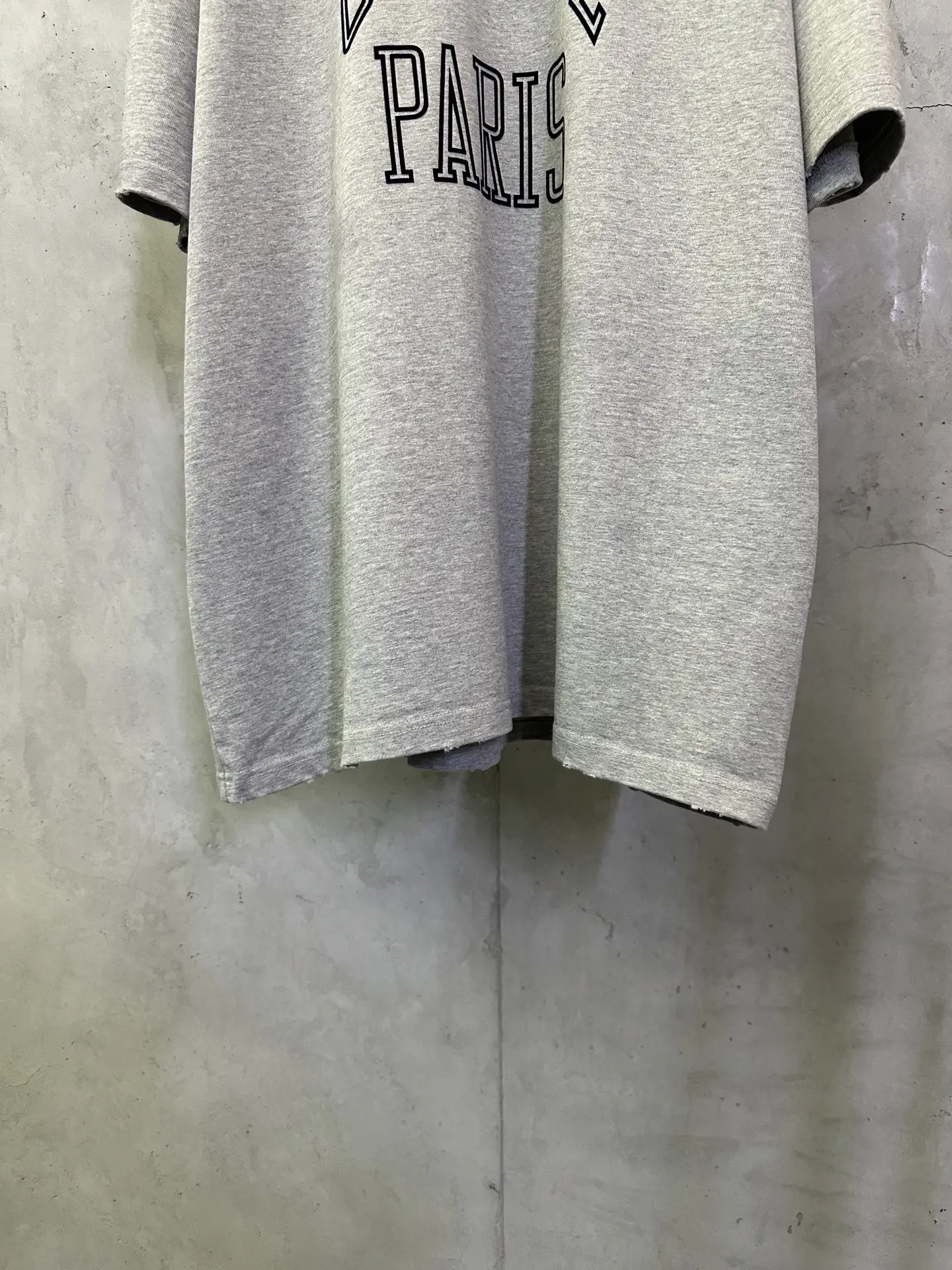 Logo-Flocked Heavyweight Cotton T-Shirt D19011002 — view 4