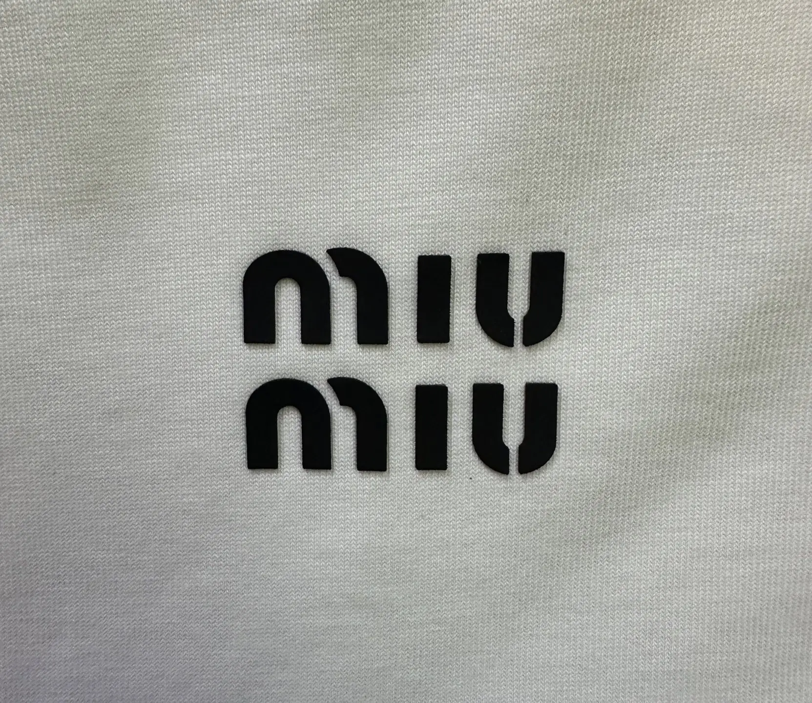 Distressed Logo Heavyweight Cotton T-Shirt D19011217 — view 8