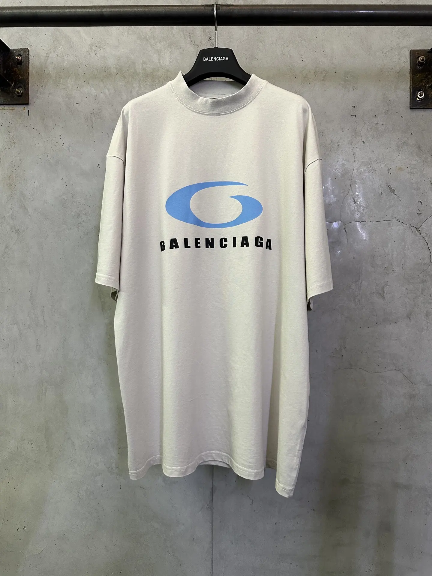 Logo-Print Oversized Cotton-Jersey T-Shirt D19512511