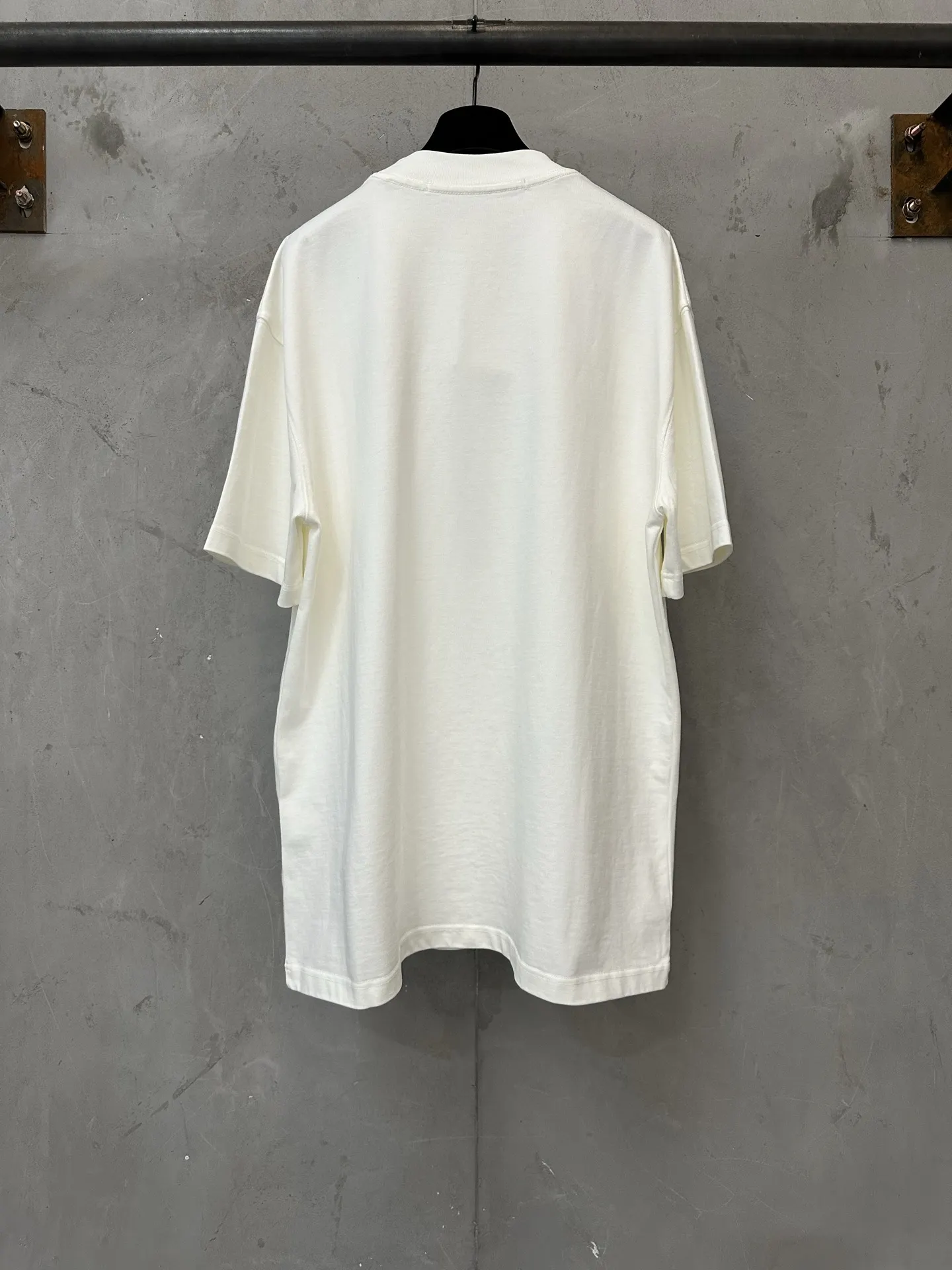 Crystal Logo Heavyweight Cotton T-Shirt D19523762 — view 2