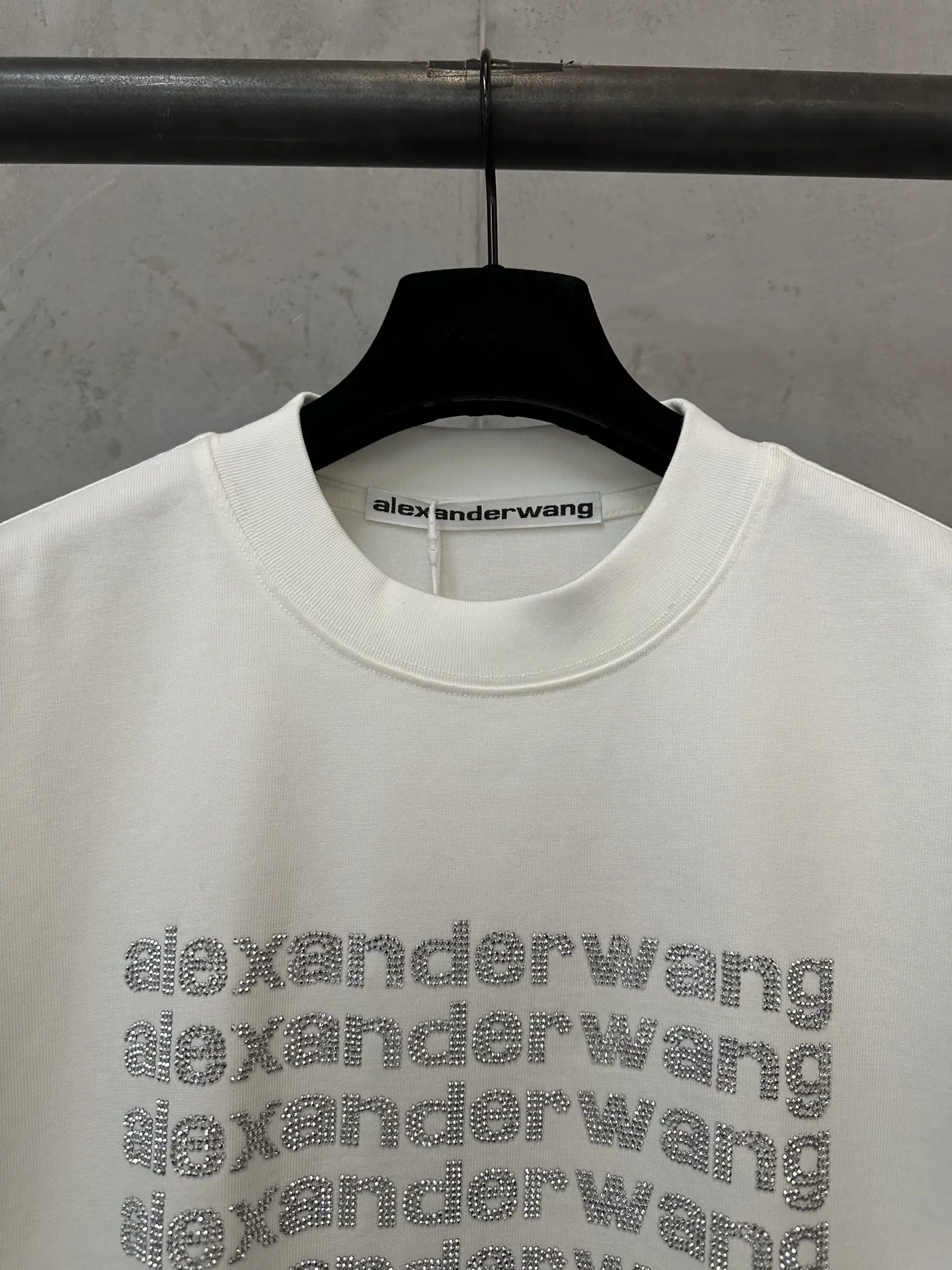 Crystal Logo Heavyweight Cotton T-Shirt D19523762 — view 5