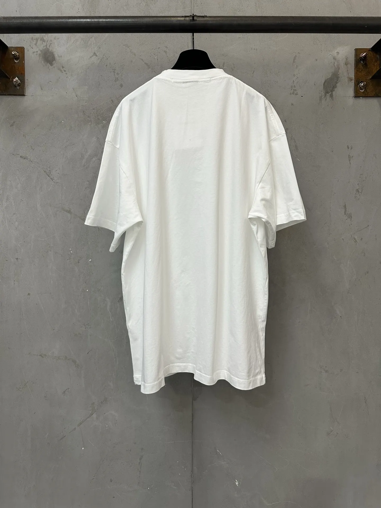 Hotfix Rhinestone Logo Cotton T-Shirt D20023130 — view 2