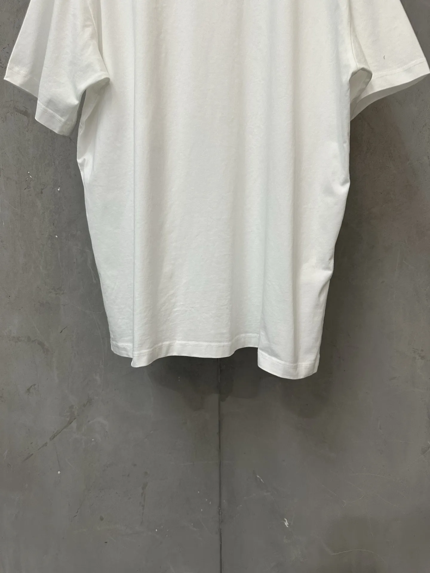 Hotfix Rhinestone Logo Cotton T-Shirt D20023130 — view 4