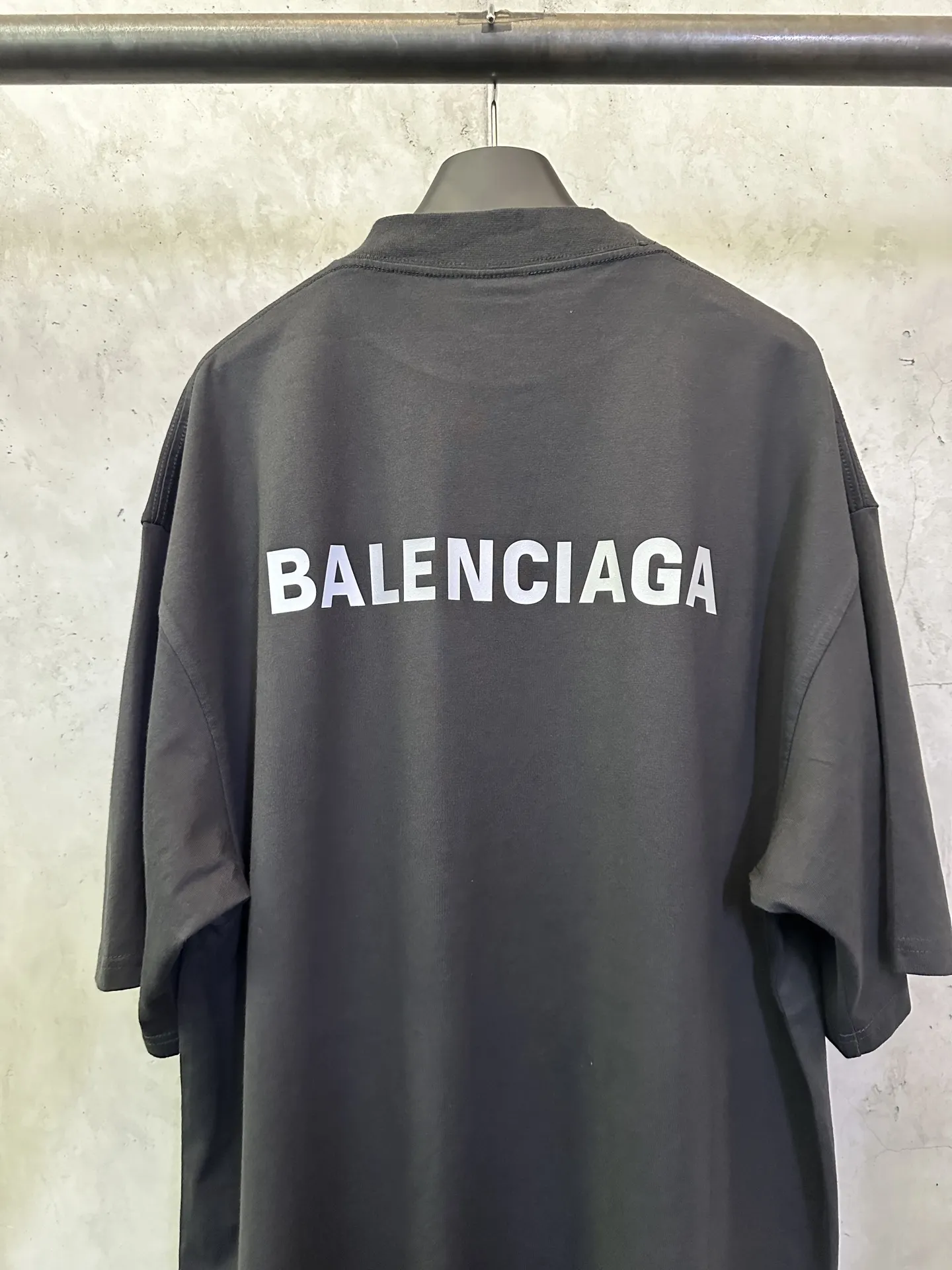 Logo Reflective Print Oversized T-Shirt D20012512 — view 5