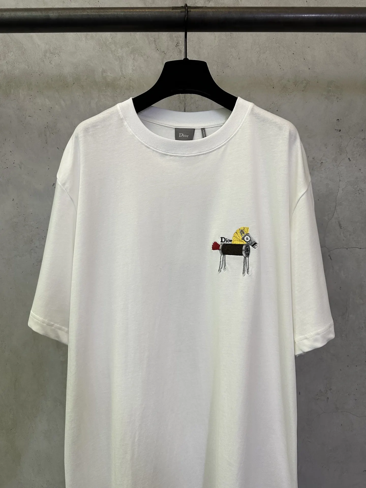 Embroidered Cotton-Jersey T-Shirt D21012477 — view 3