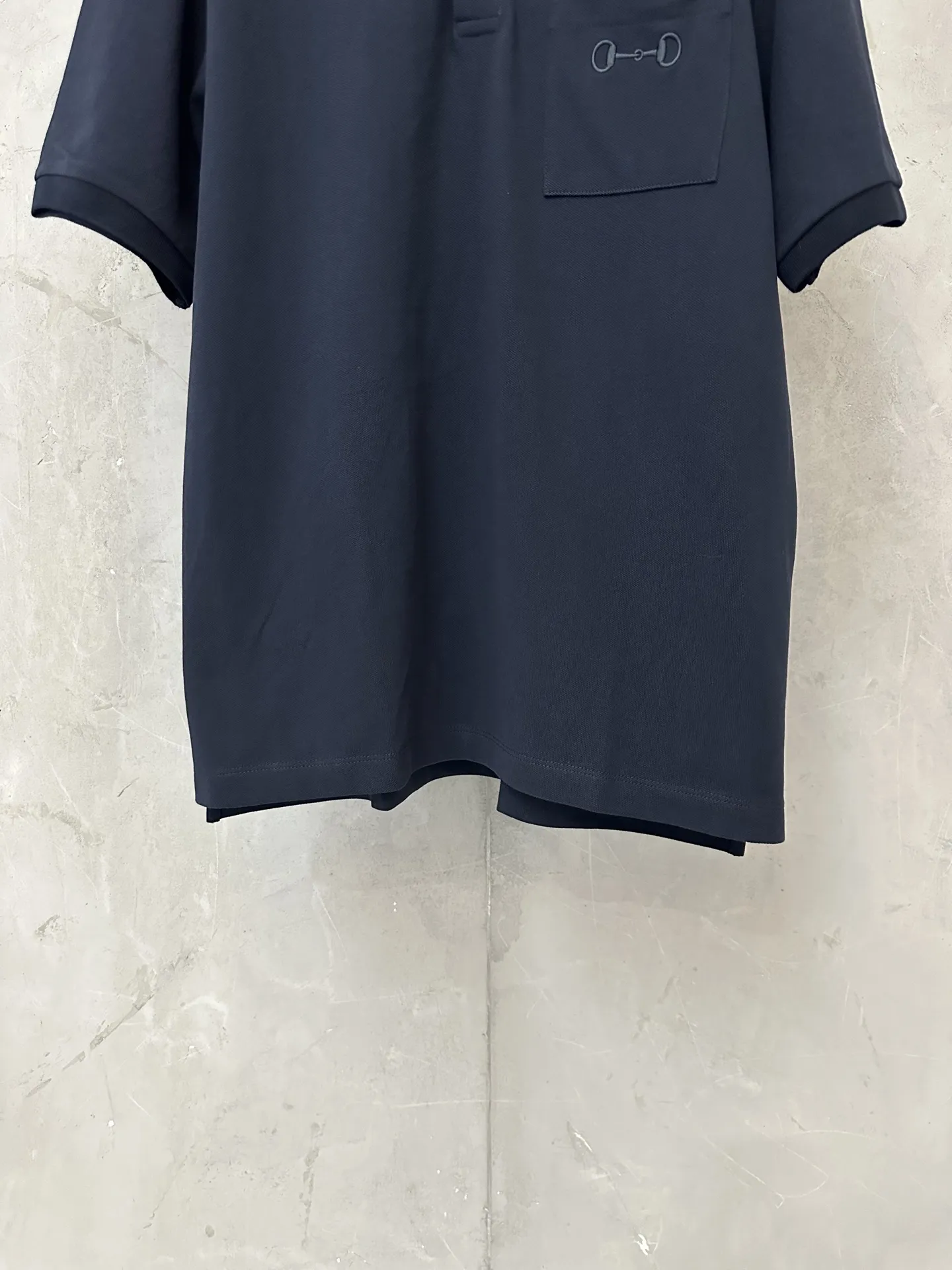 Horsebit Embroidered Cotton-Piqué Polo Shirt D21011481 — view 4