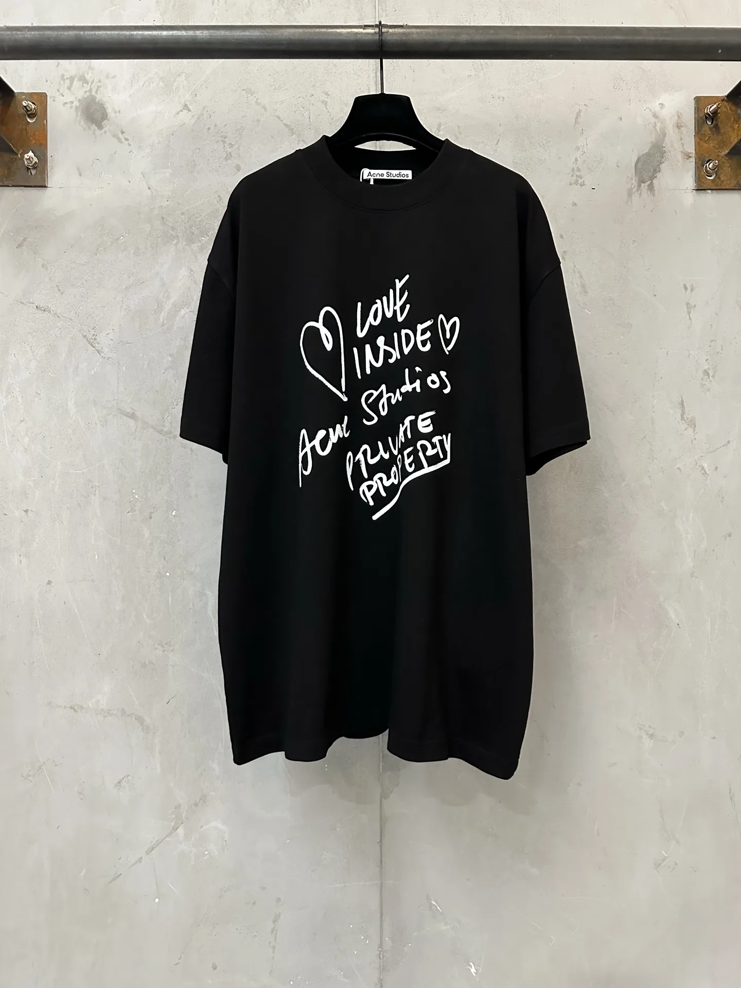 Love Inside Graphic Heavyweight Cotton T-Shirt D21018878