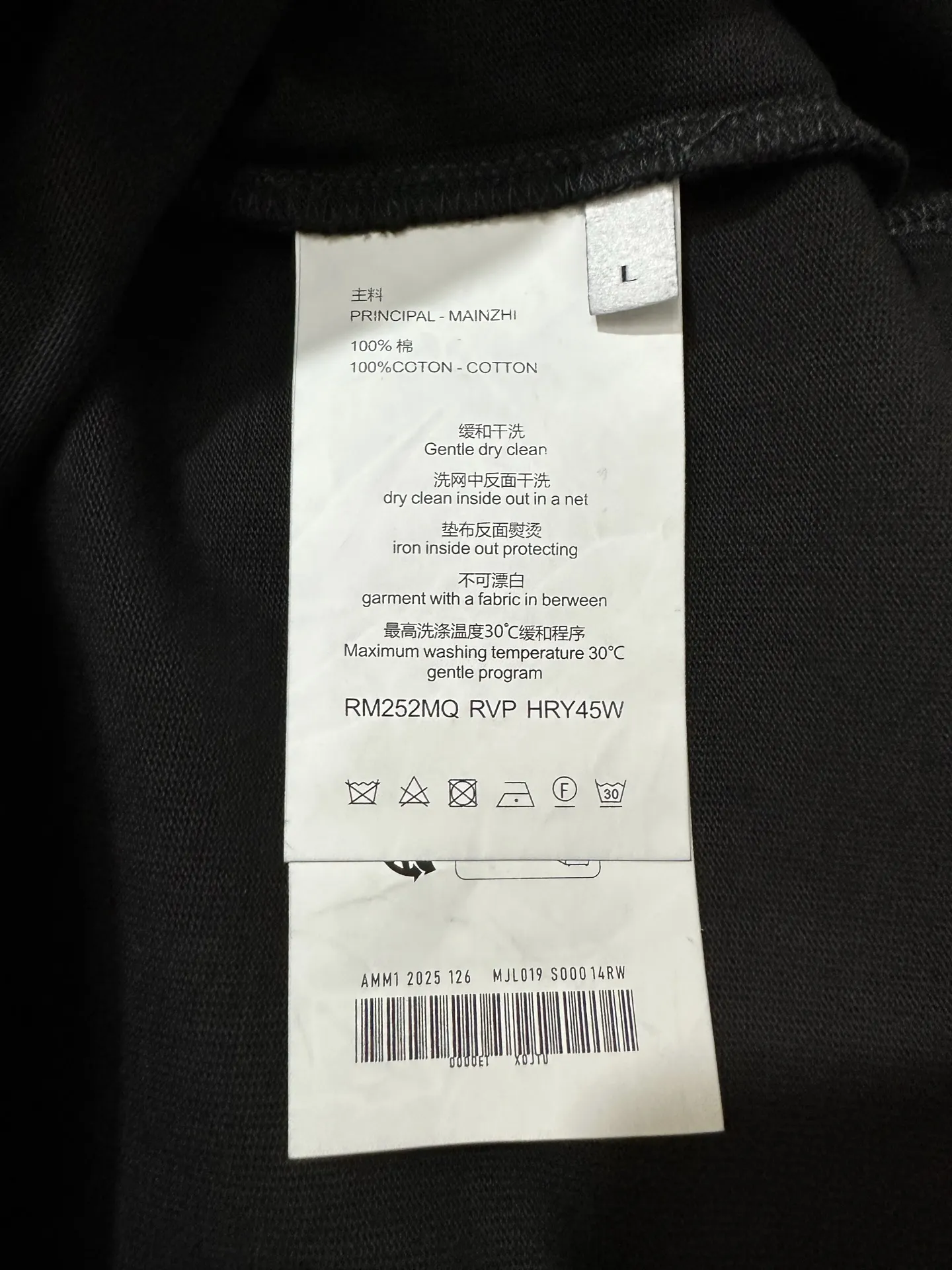 Love Inside Graphic Heavyweight Cotton T-Shirt D21018878 — view 9