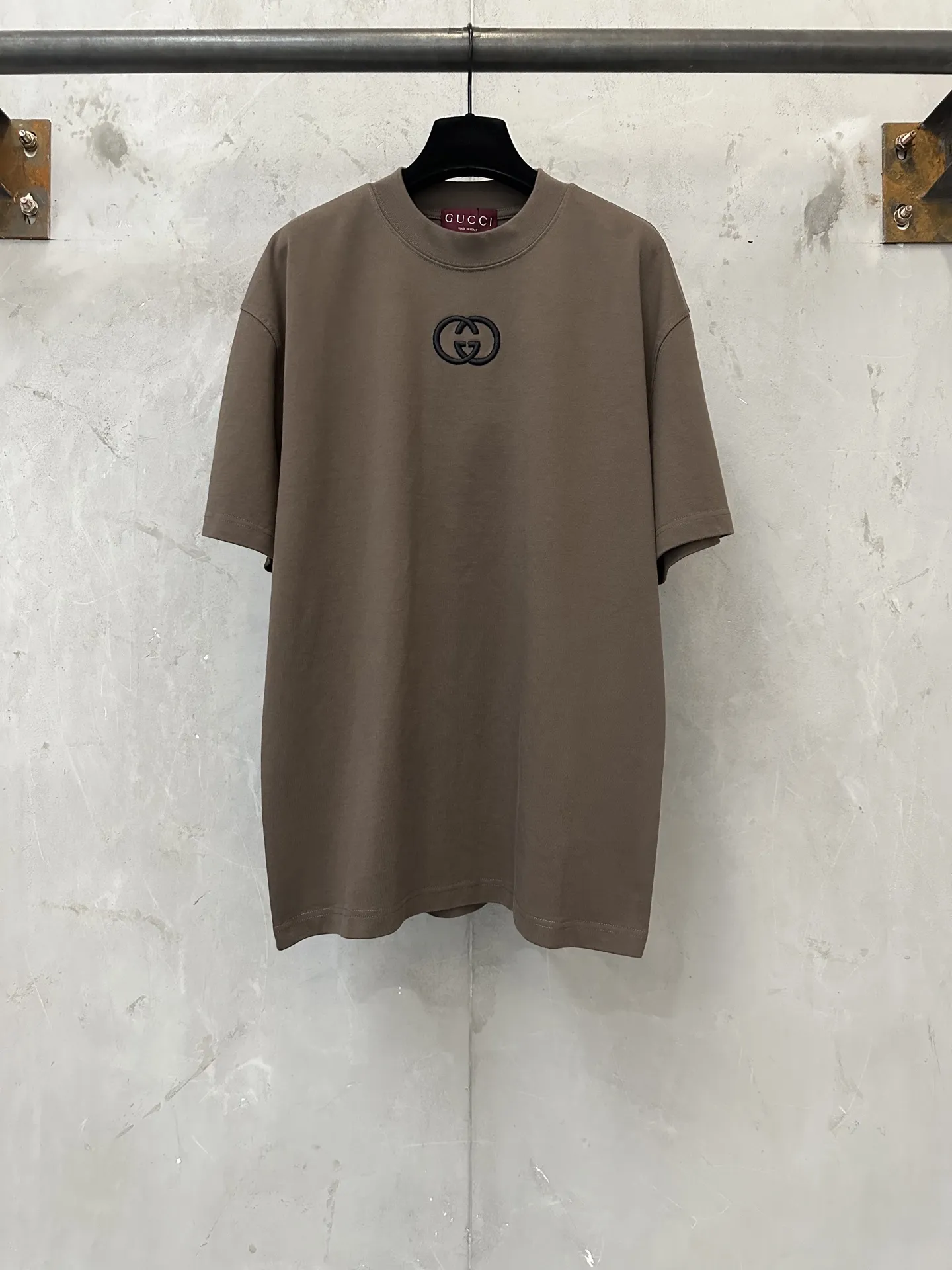 Interlocking G Embroidered Heavyweight T-Shirt D21018915