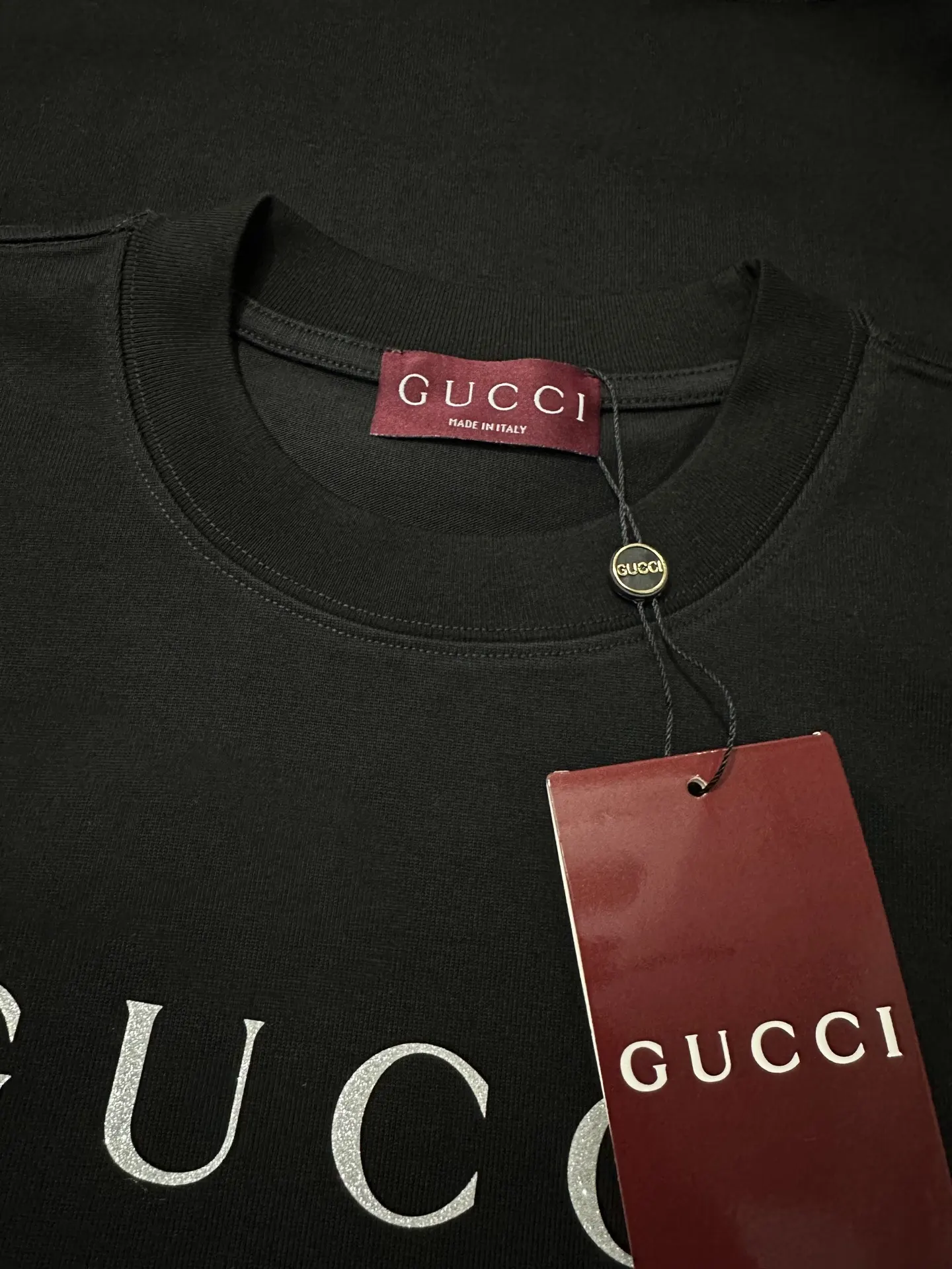 Logo Print Heavyweight Cotton T-Shirt D21022257 — view 6