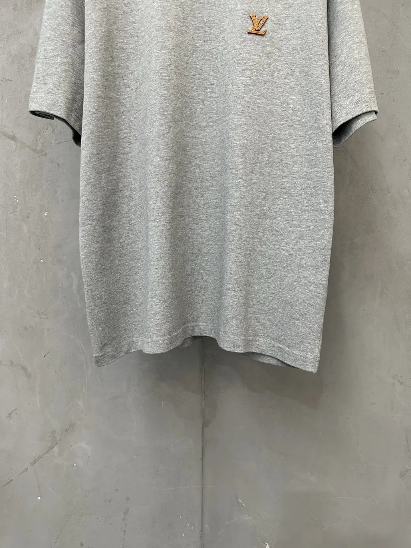 Leather Patch Logo Heavyweight Cotton T-Shirt D21022241 — view 4