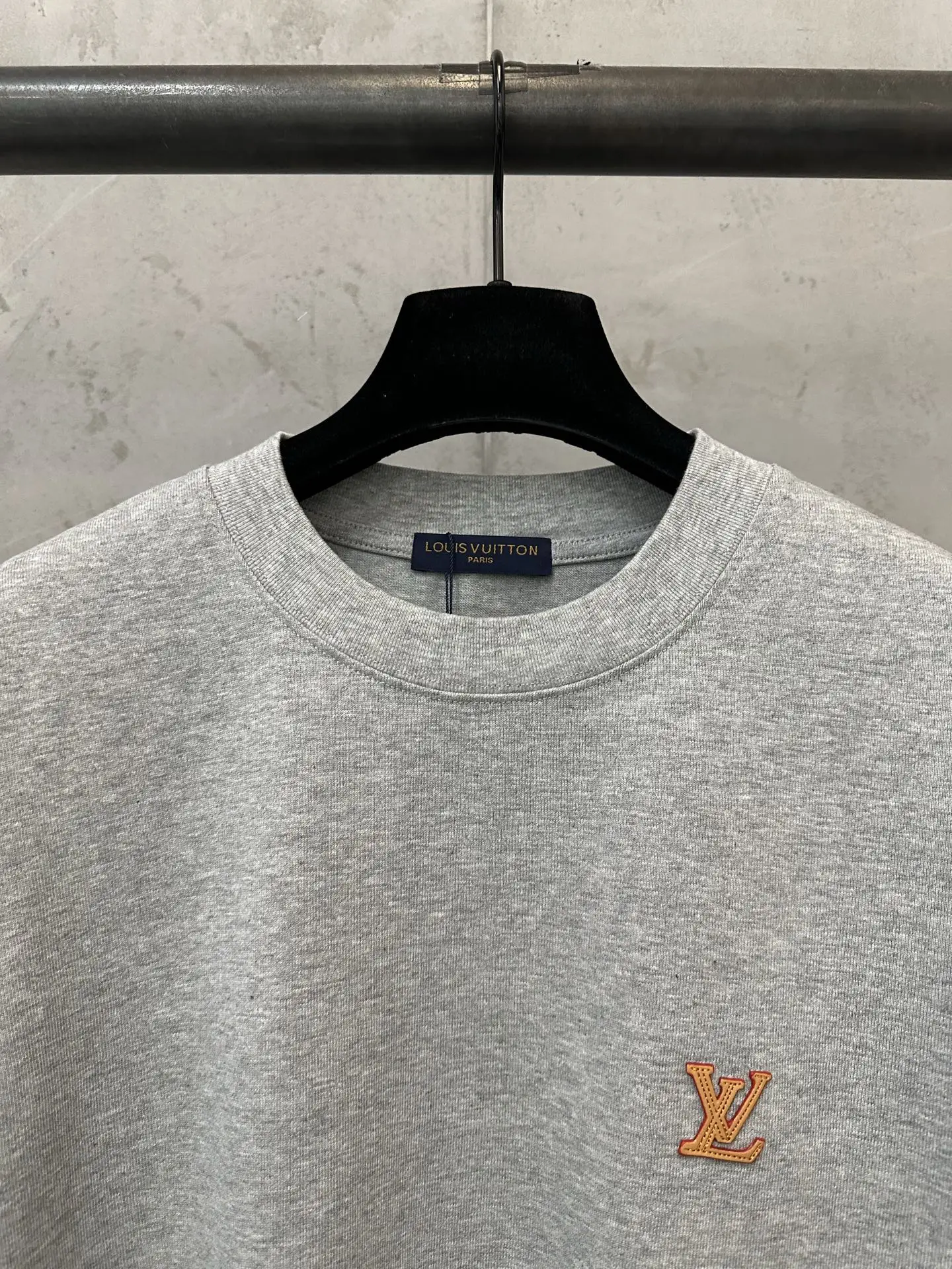 Leather Patch Logo Heavyweight Cotton T-Shirt D21022241 — view 5