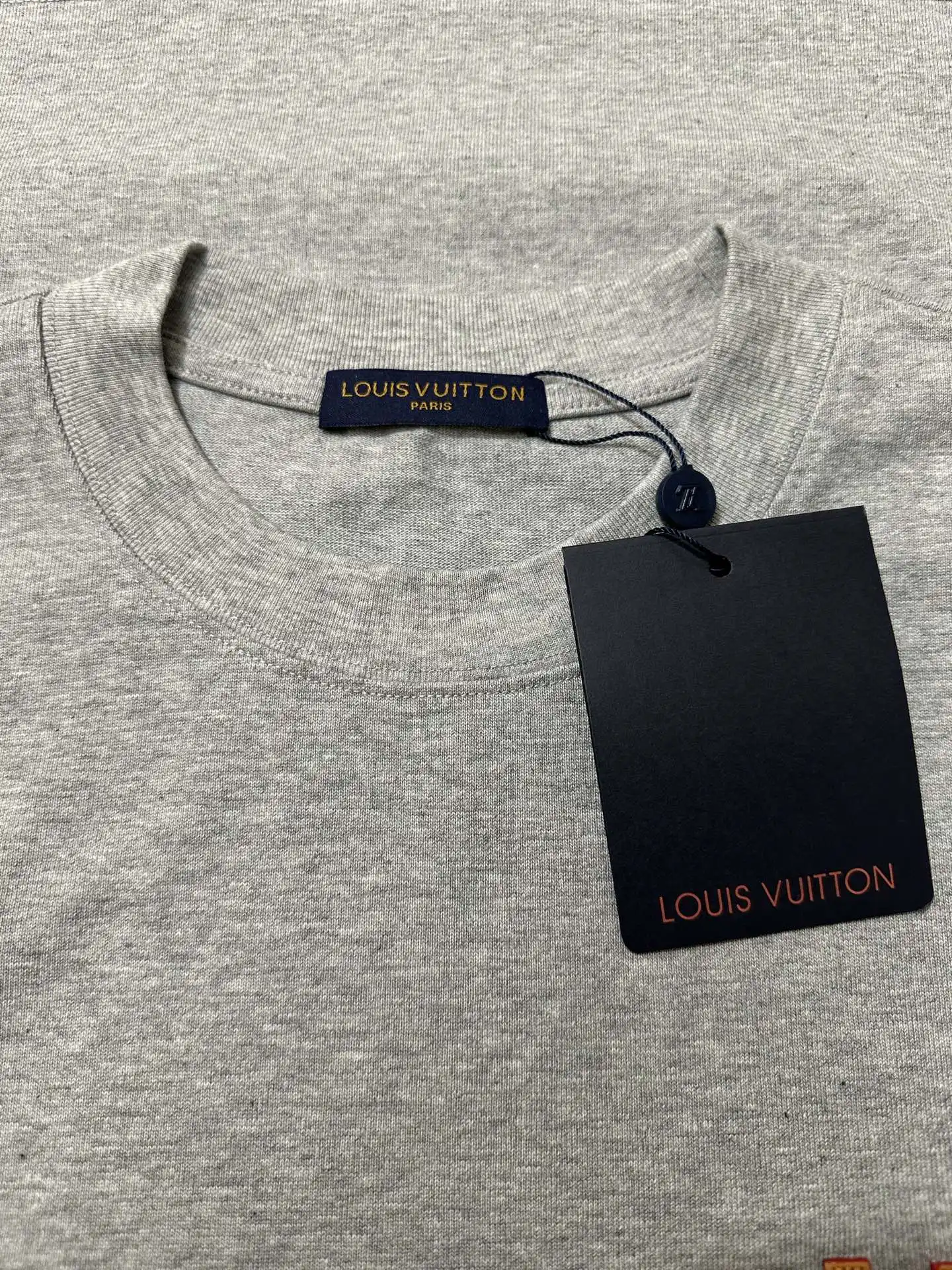Leather Patch Logo Heavyweight Cotton T-Shirt D21022241 — view 6