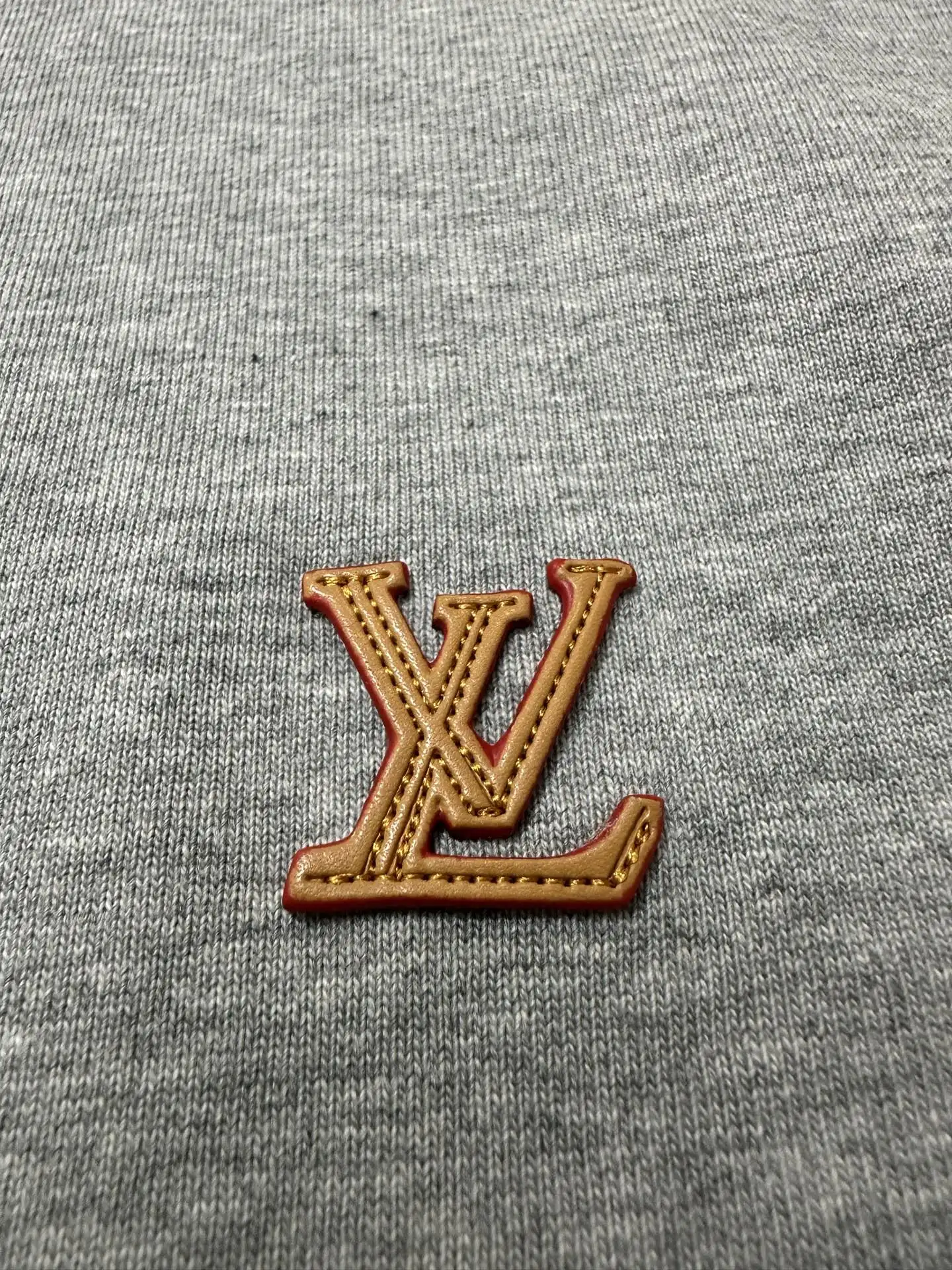 Leather Patch Logo Heavyweight Cotton T-Shirt D21022241 — view 7