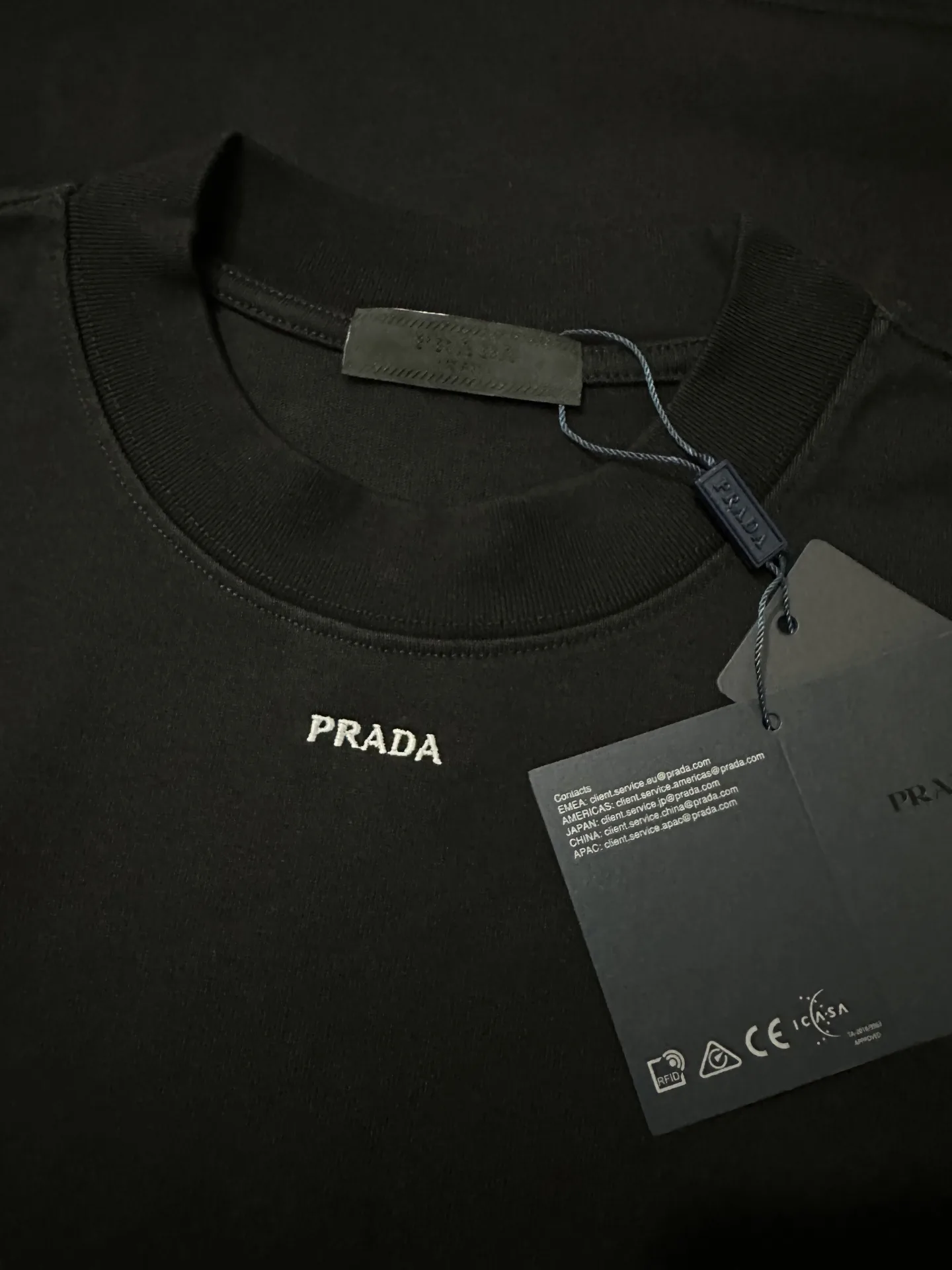 Logo-Embroidered Heavyweight Cotton T-Shirt D21018916 — view 6