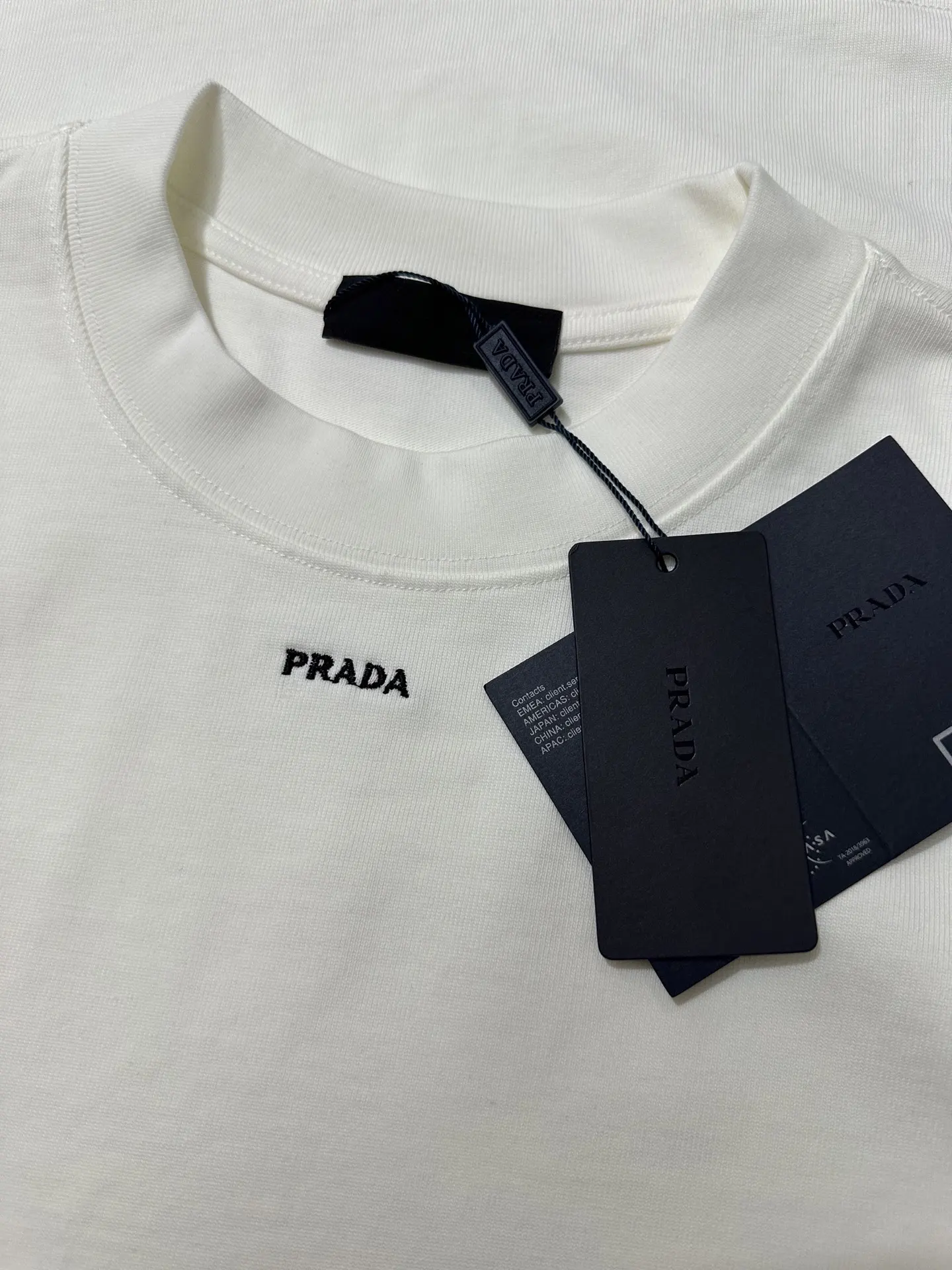Logo-Embroidered Heavyweight Cotton T-Shirt D21018917 — view 6