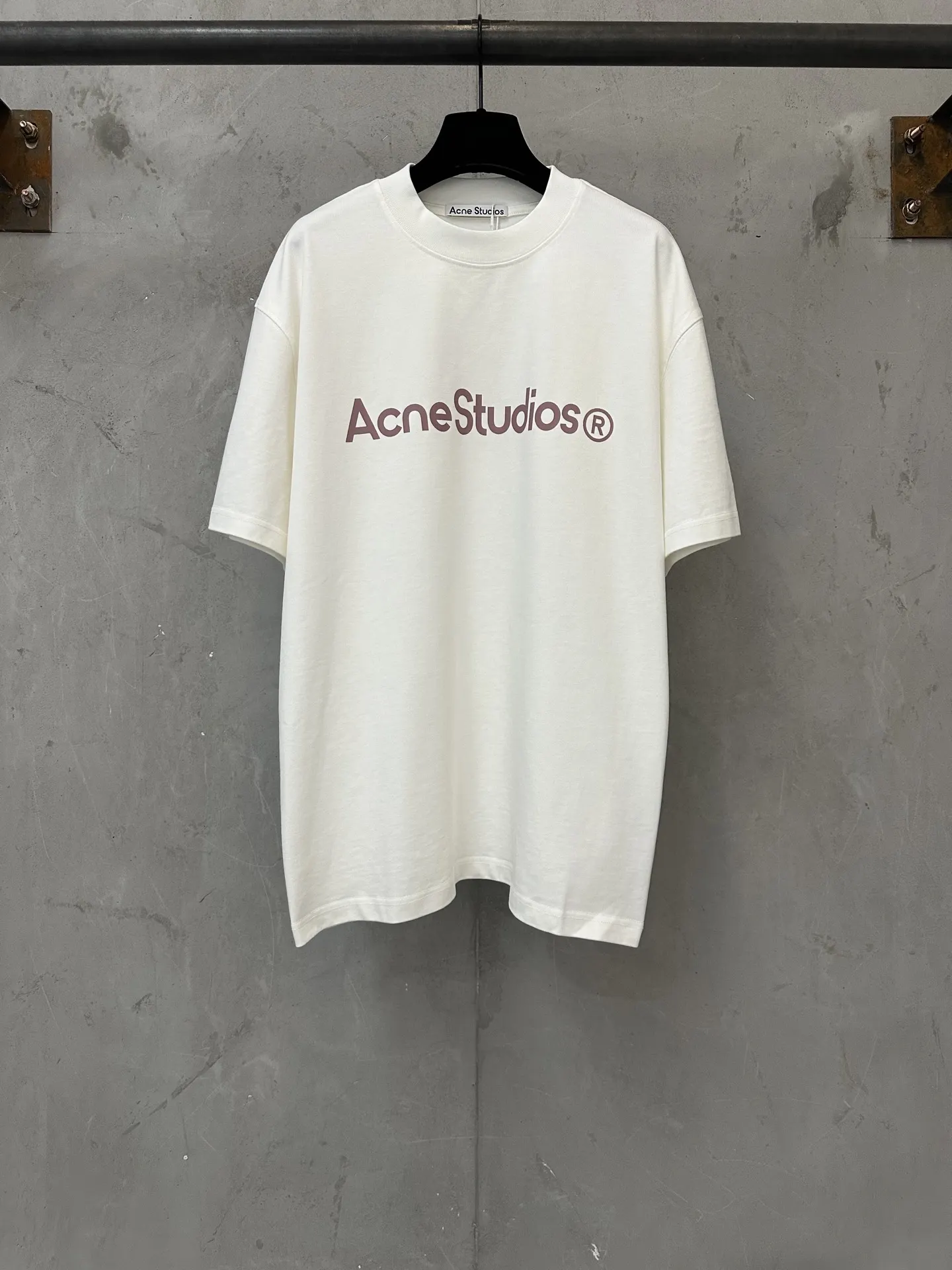 Logo Print Heavyweight Cotton T-Shirt D21018924