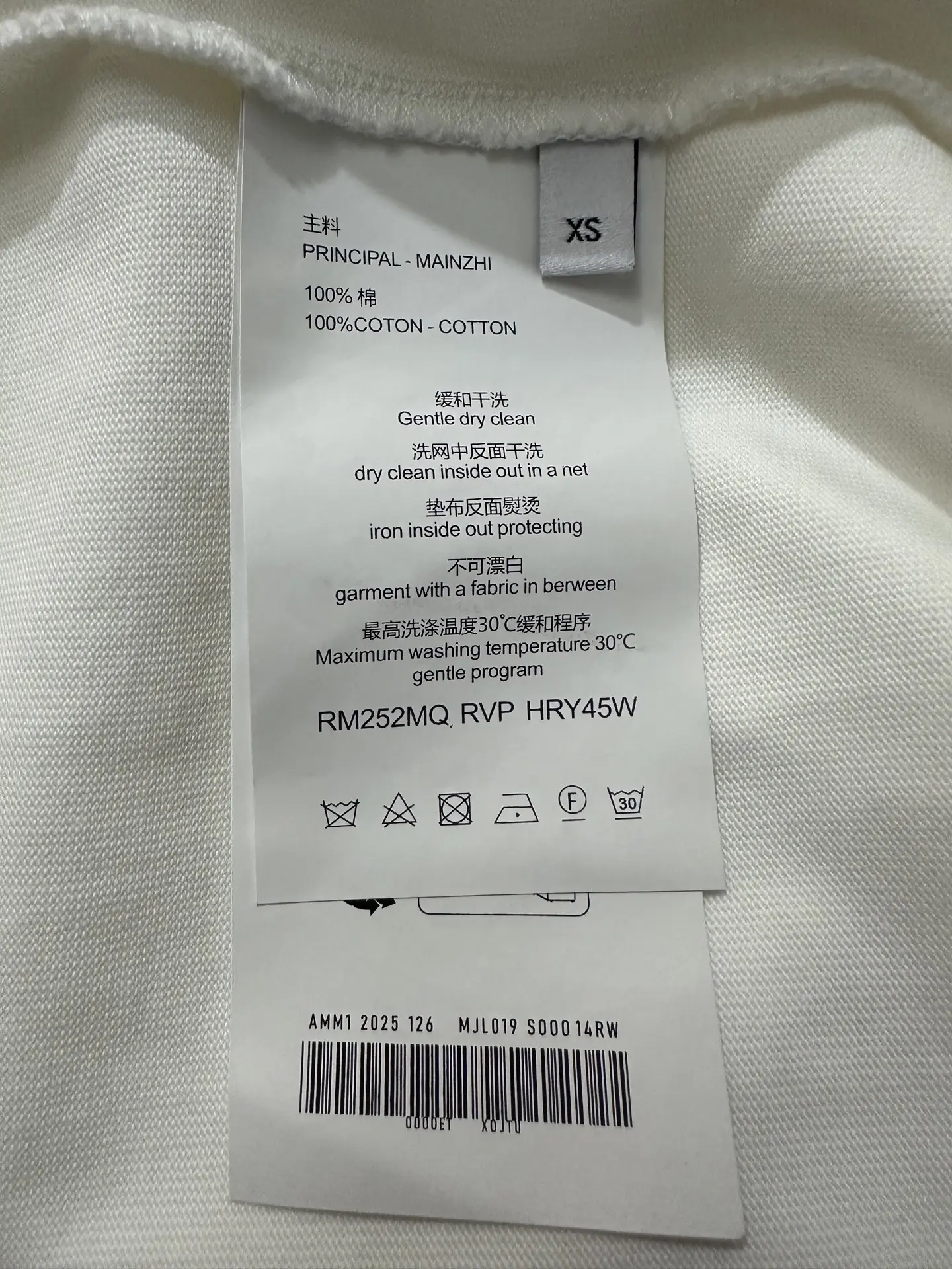 Logo Print Heavyweight Cotton T-Shirt D21018924 — view 9