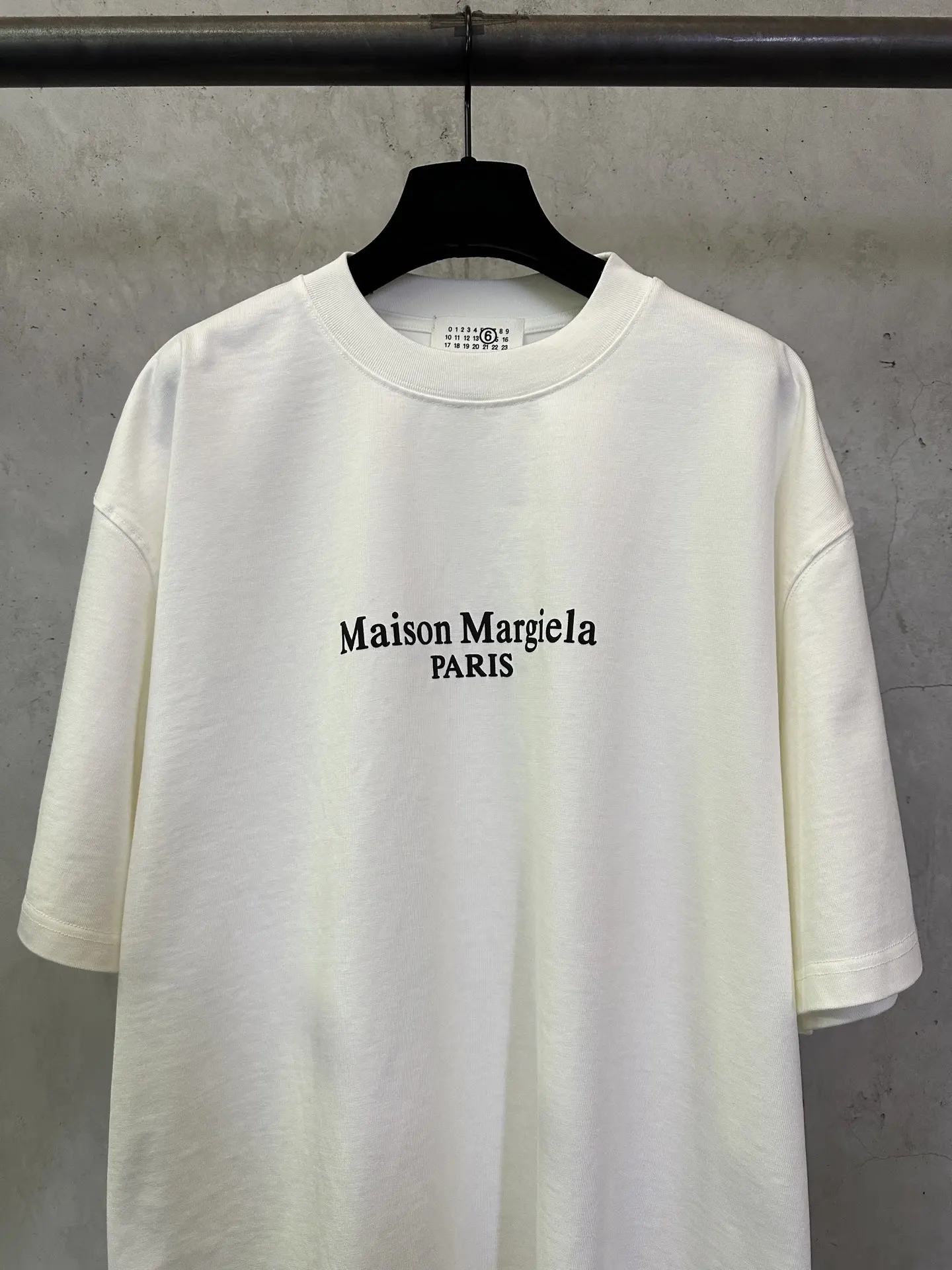 Logo Print Heavyweight Cotton T-Shirt D21011215 — view 3