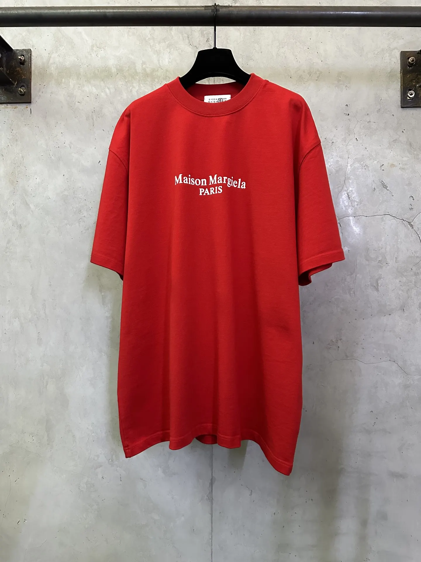 Logo Print Heavyweight Cotton T-Shirt D21011214