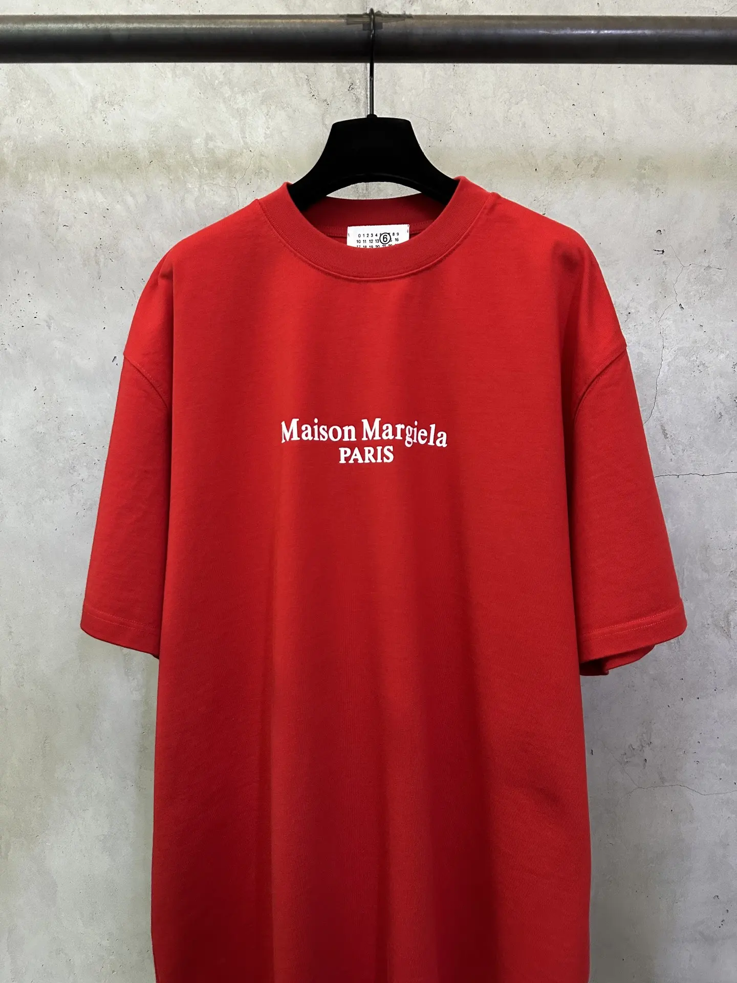 Logo Print Heavyweight Cotton T-Shirt D21011214 — view 3
