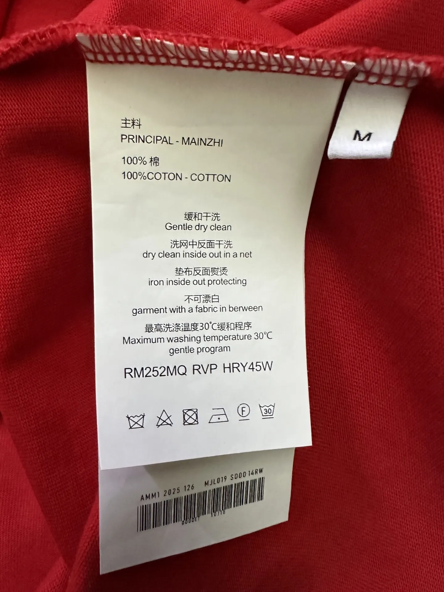 Logo Print Heavyweight Cotton T-Shirt D21011214 — view 9