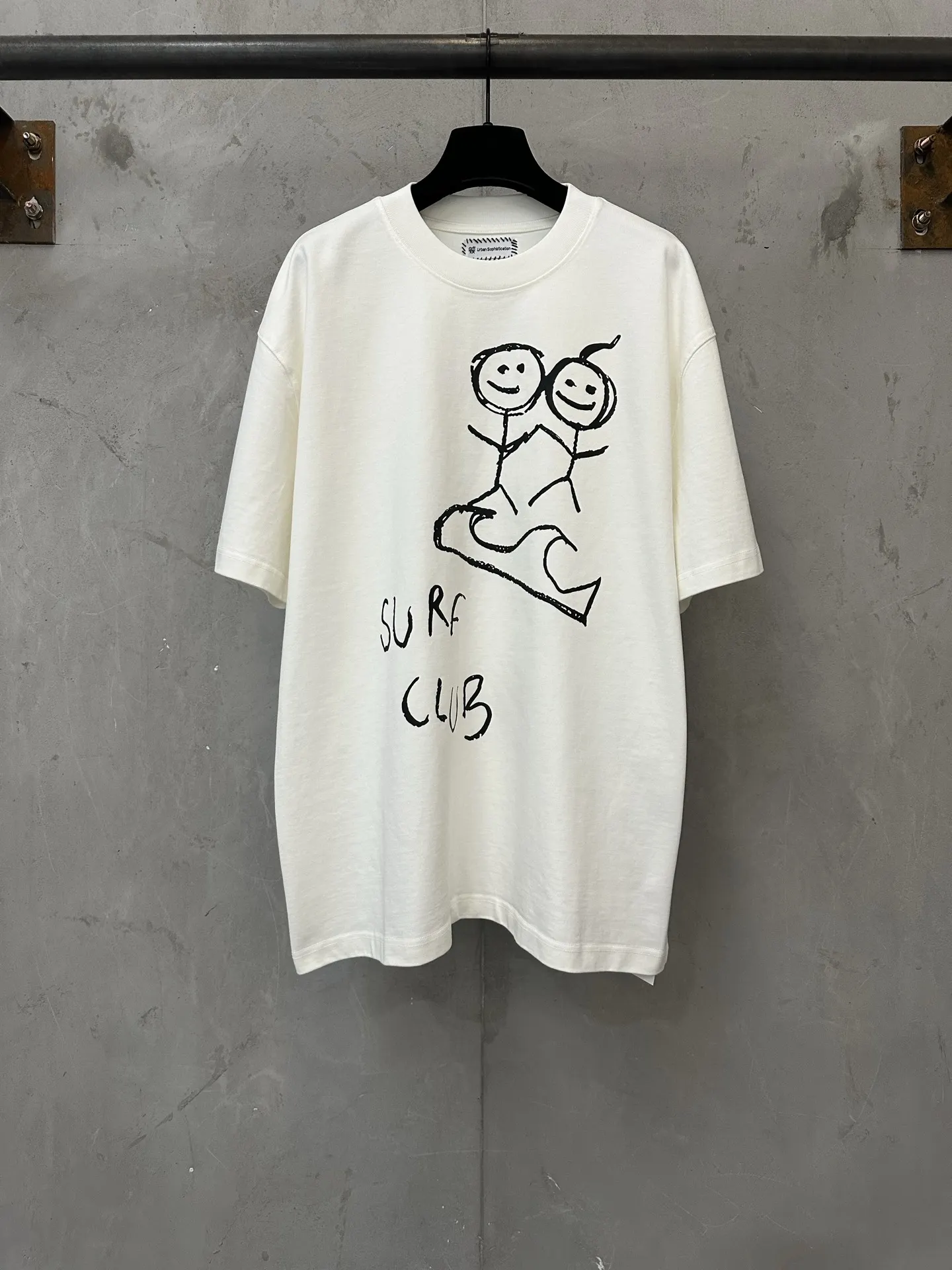 Urban Sophistication Surf Club Graphic T-Shirt D21018837