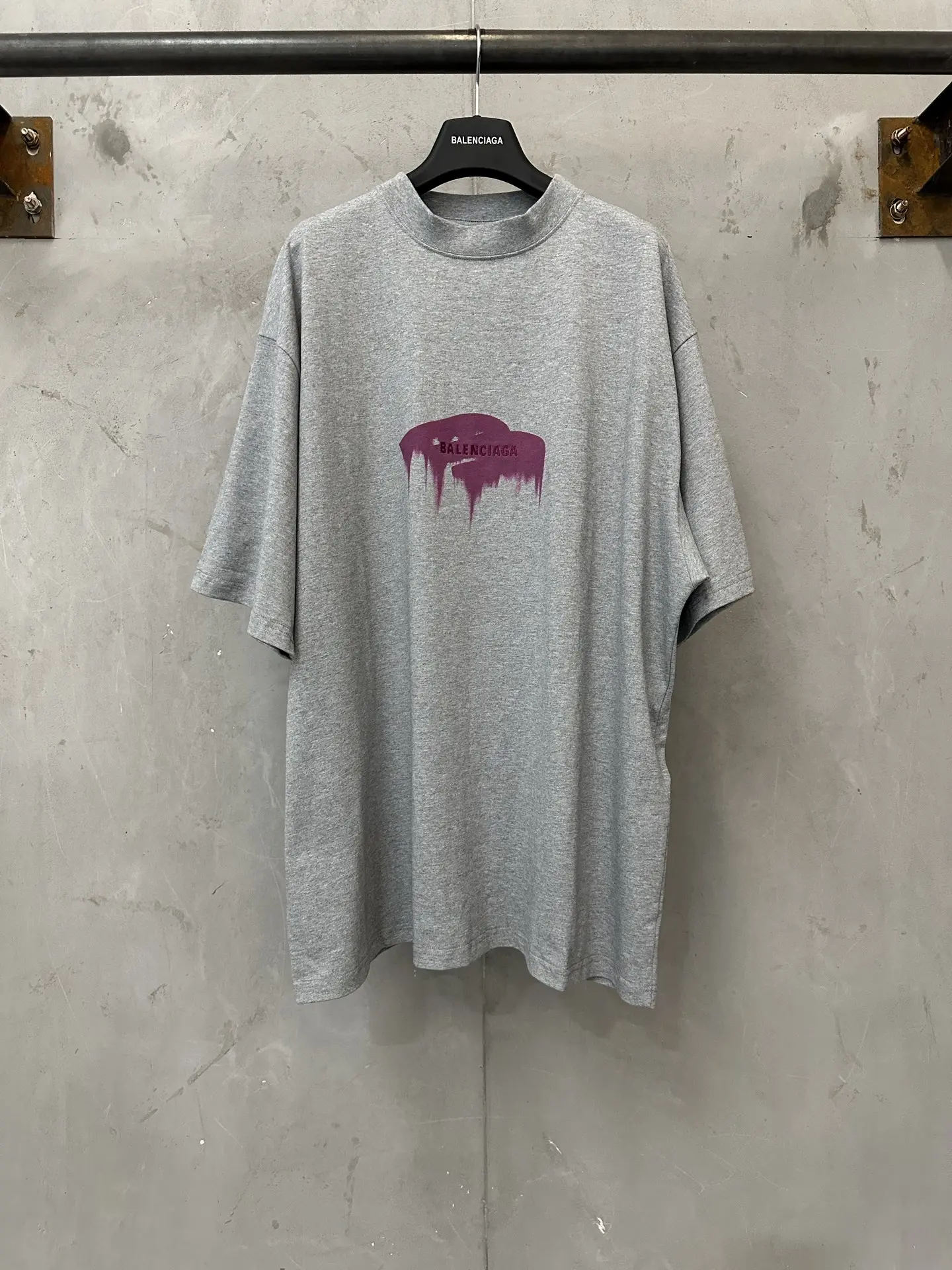 Logo Embroidery Oversized T-Shirt D21522281