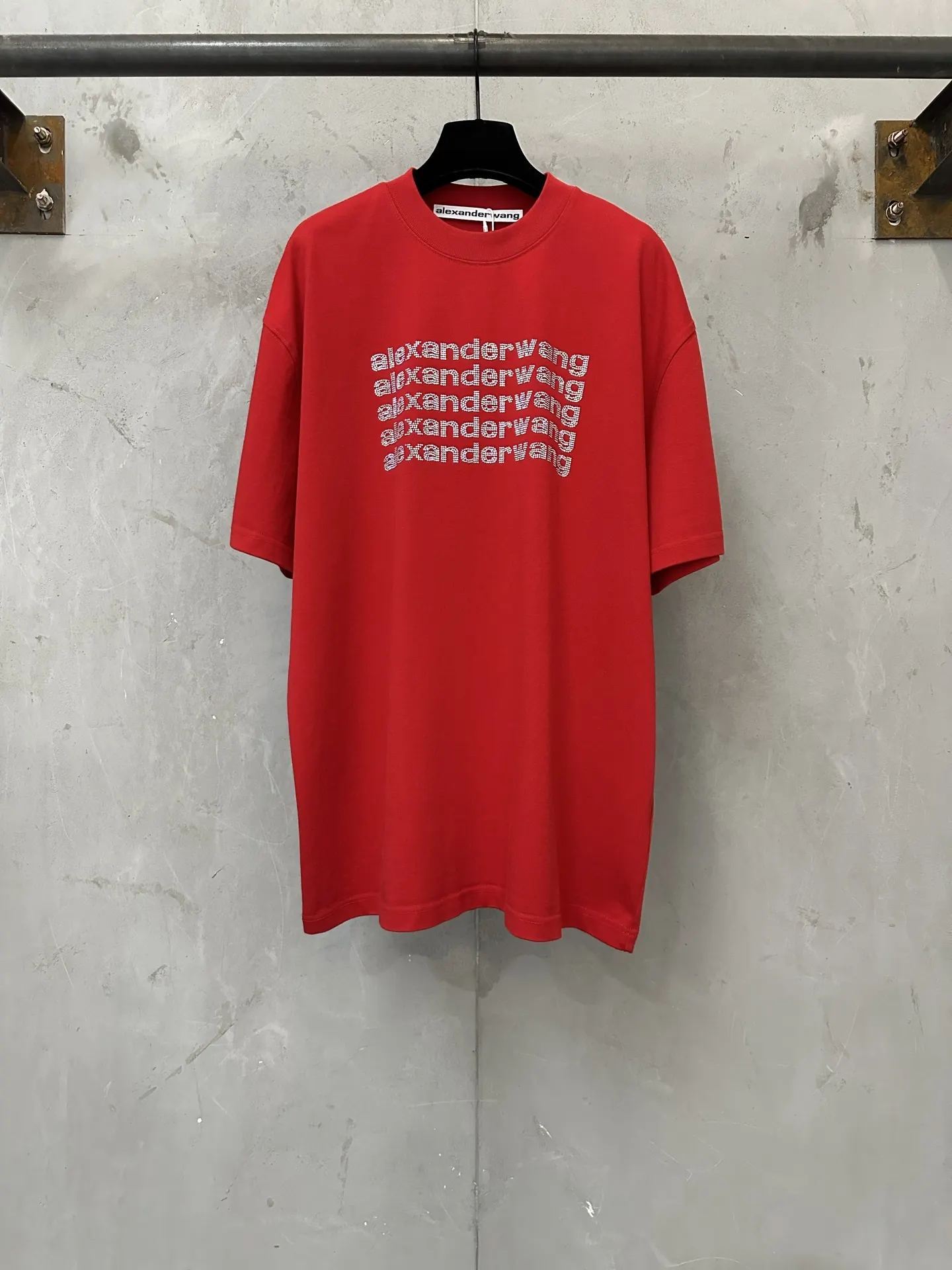 Crystal Logo Heavyweight Cotton T-Shirt D21518880