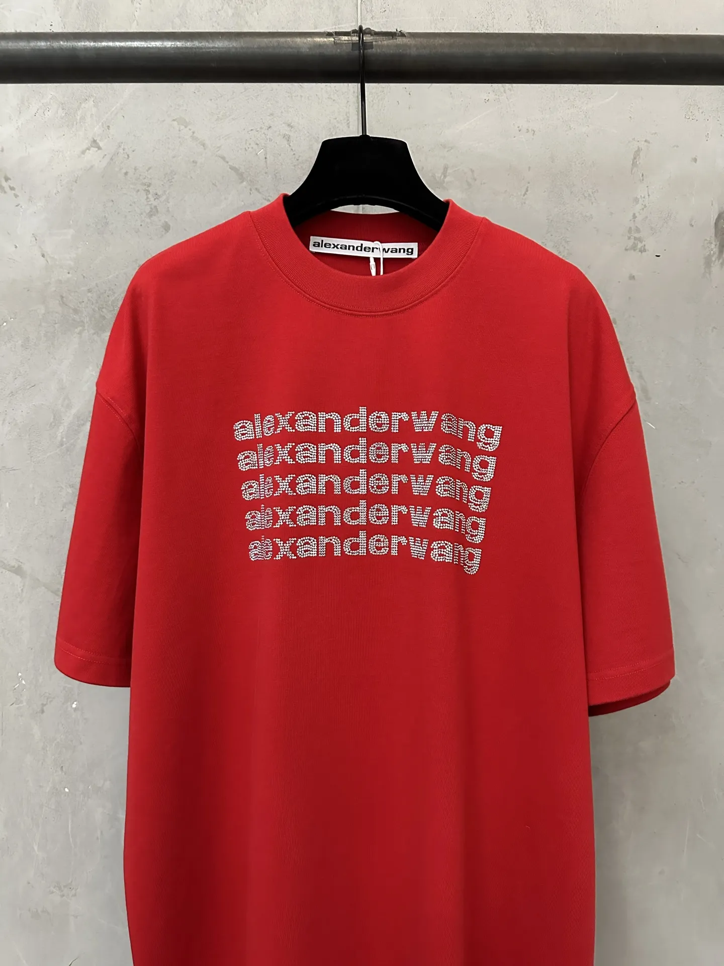 Crystal Logo Heavyweight Cotton T-Shirt D21518880 — view 3