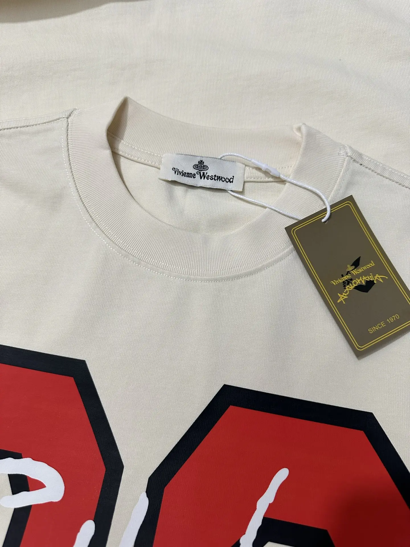 96 Graphic Print Heavyweight Cotton T-Shirt D21523071 — view 6