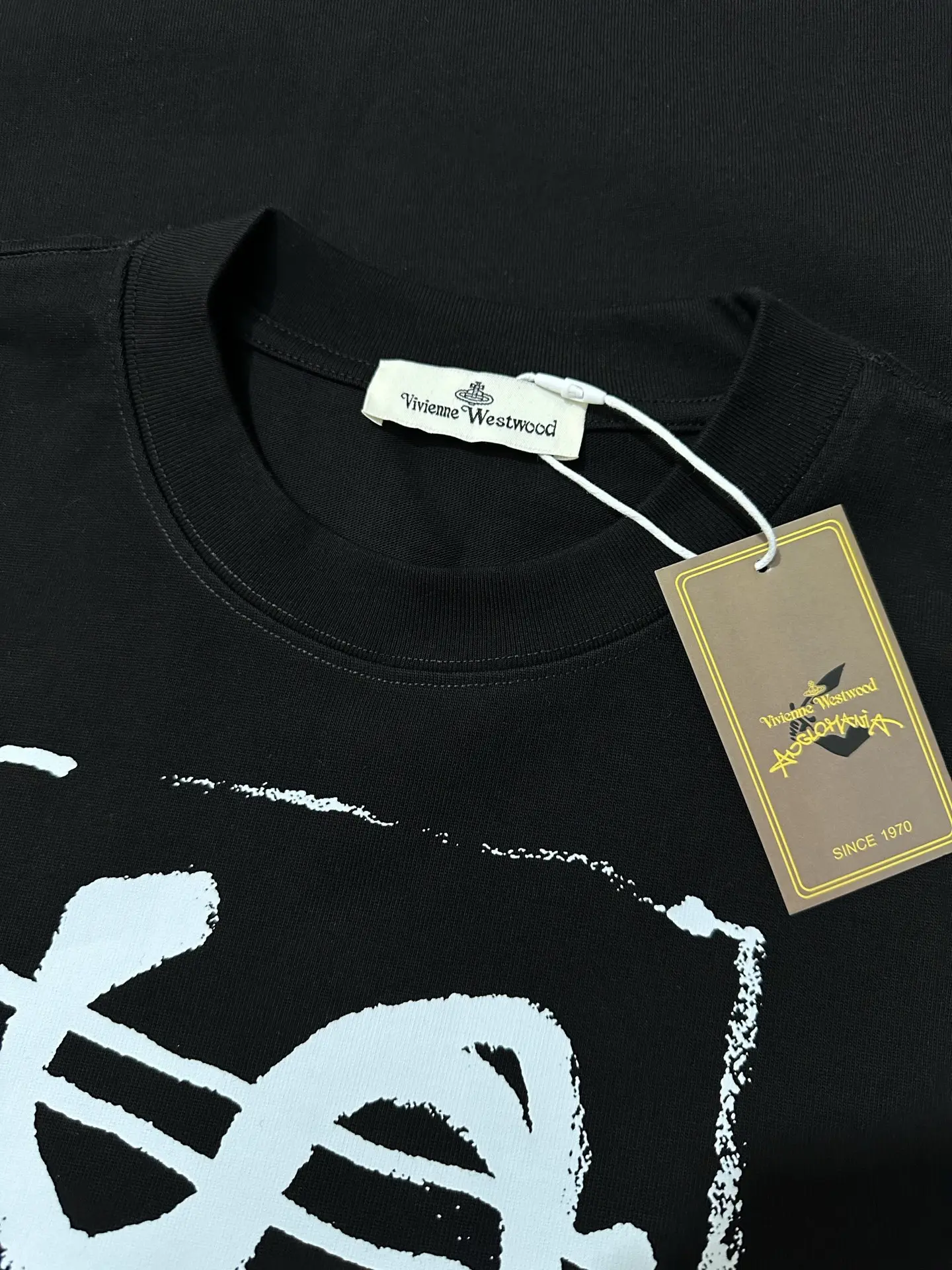 LIES Graffiti Print Heavyweight Cotton T-Shirt D21523144 — view 6