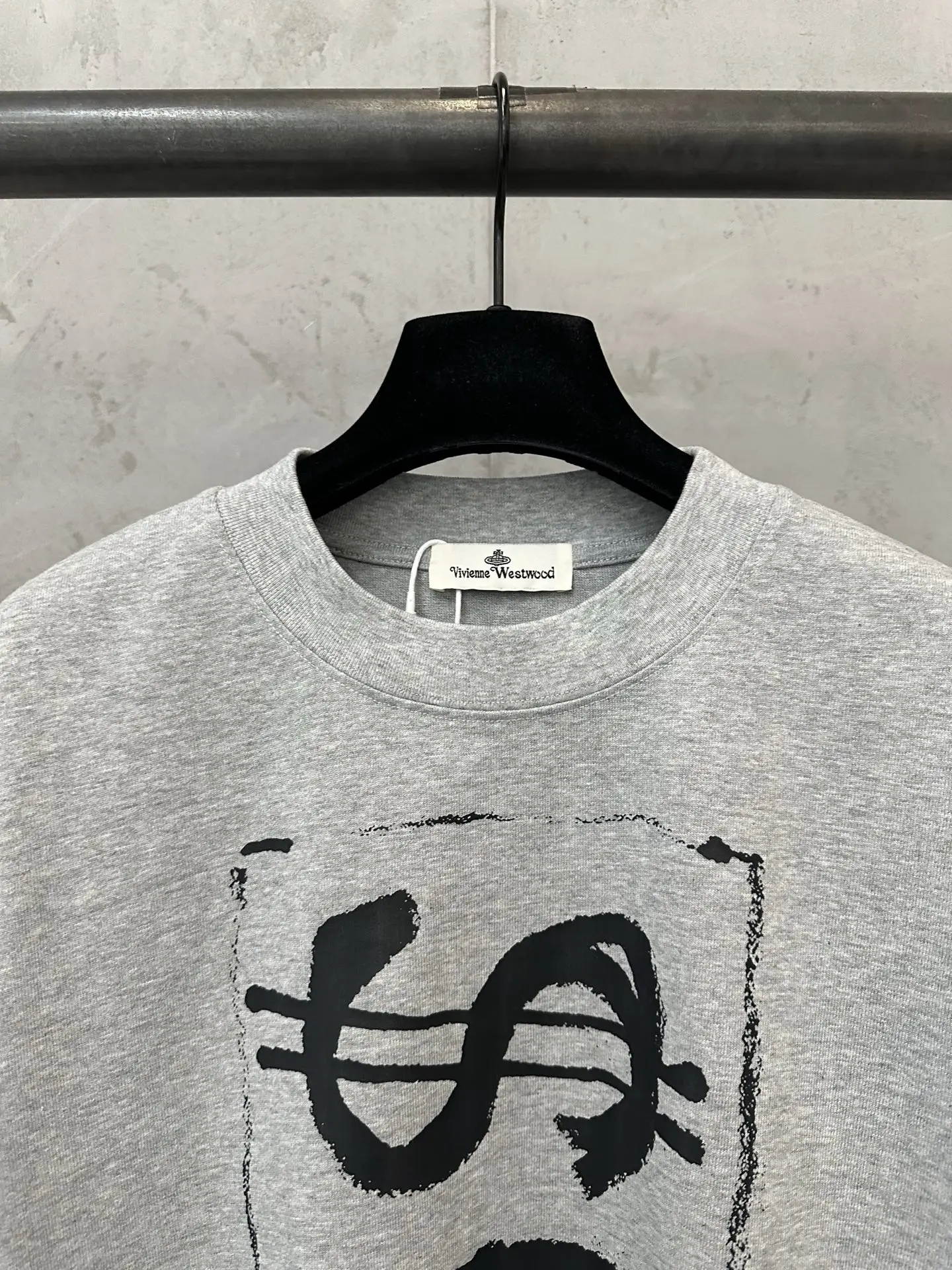LIES Graffiti Print Heavyweight Cotton T-Shirt D21523143 — view 5
